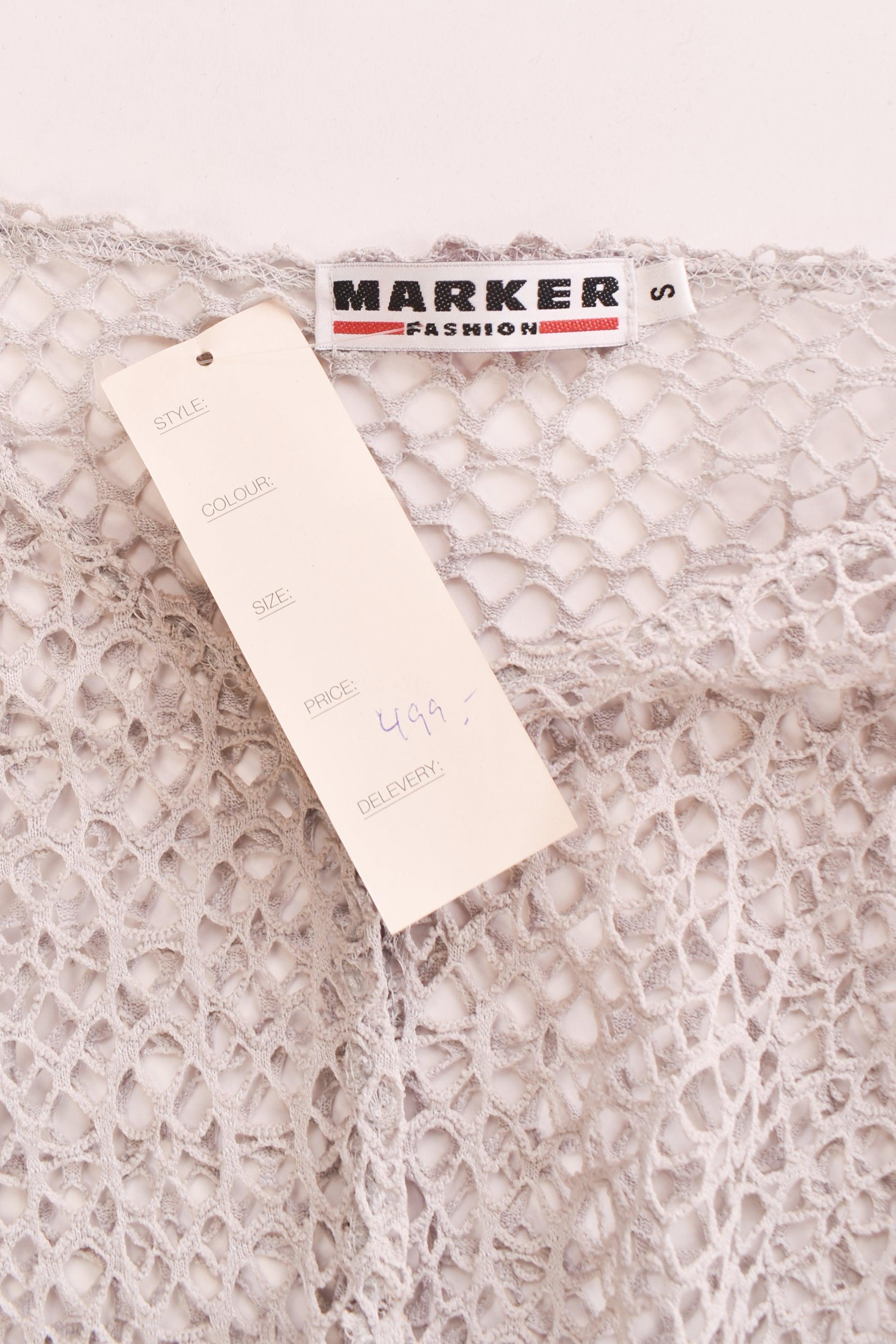 Marker Fashion Cardigan - S / Grå / Kvinde - SassyLAB Secondhand
