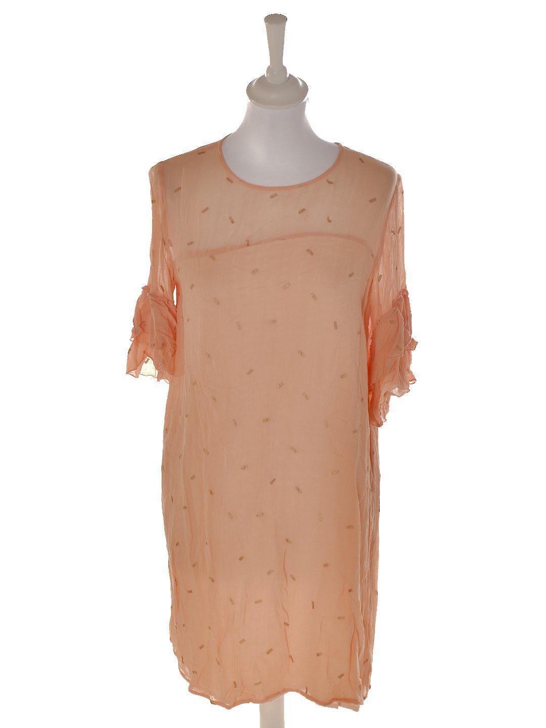 MarMar Copenhagen Kjole - S / Orange / Kvinde - SassyLAB Secondhand
