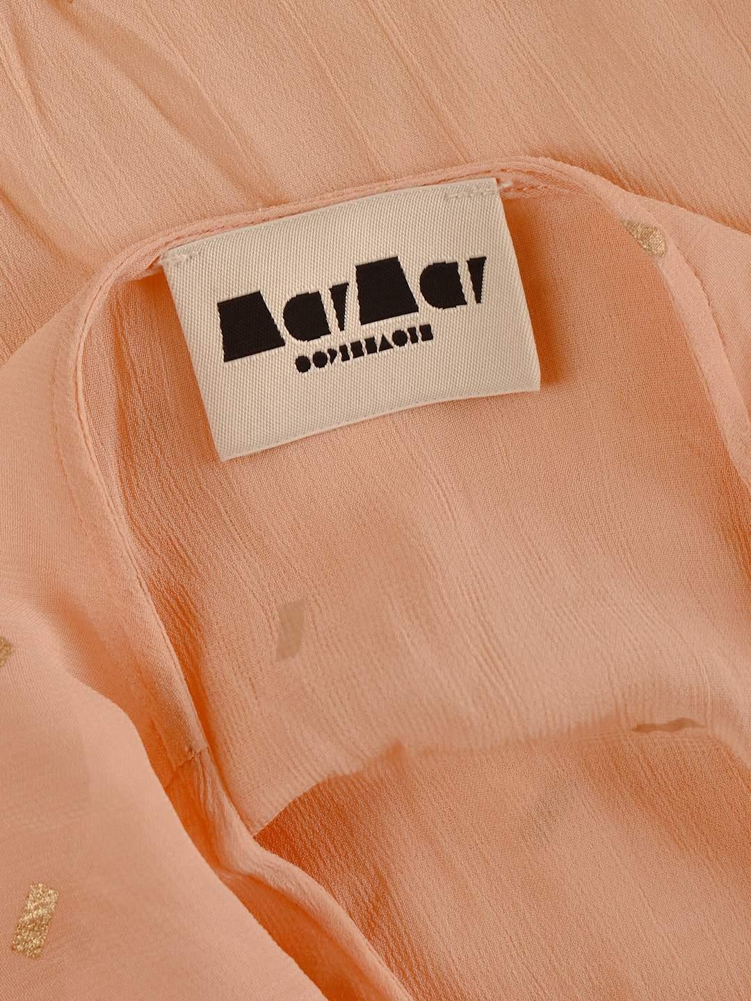 MarMar Copenhagen Kjole - S / Orange / Kvinde - SassyLAB Secondhand