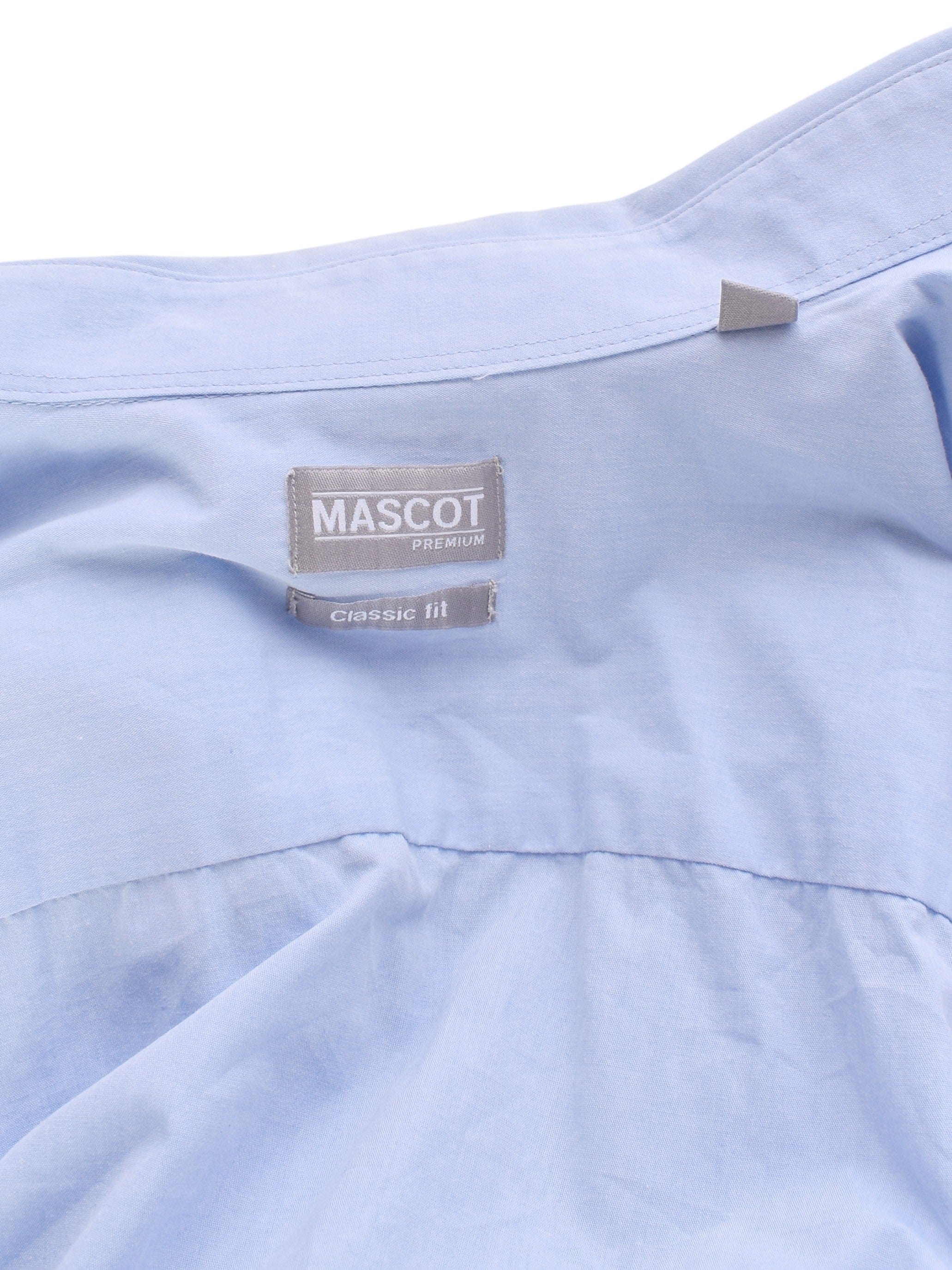 Mascot Skjorte - 45/46 / Blå / Mand - SassyLAB Secondhand