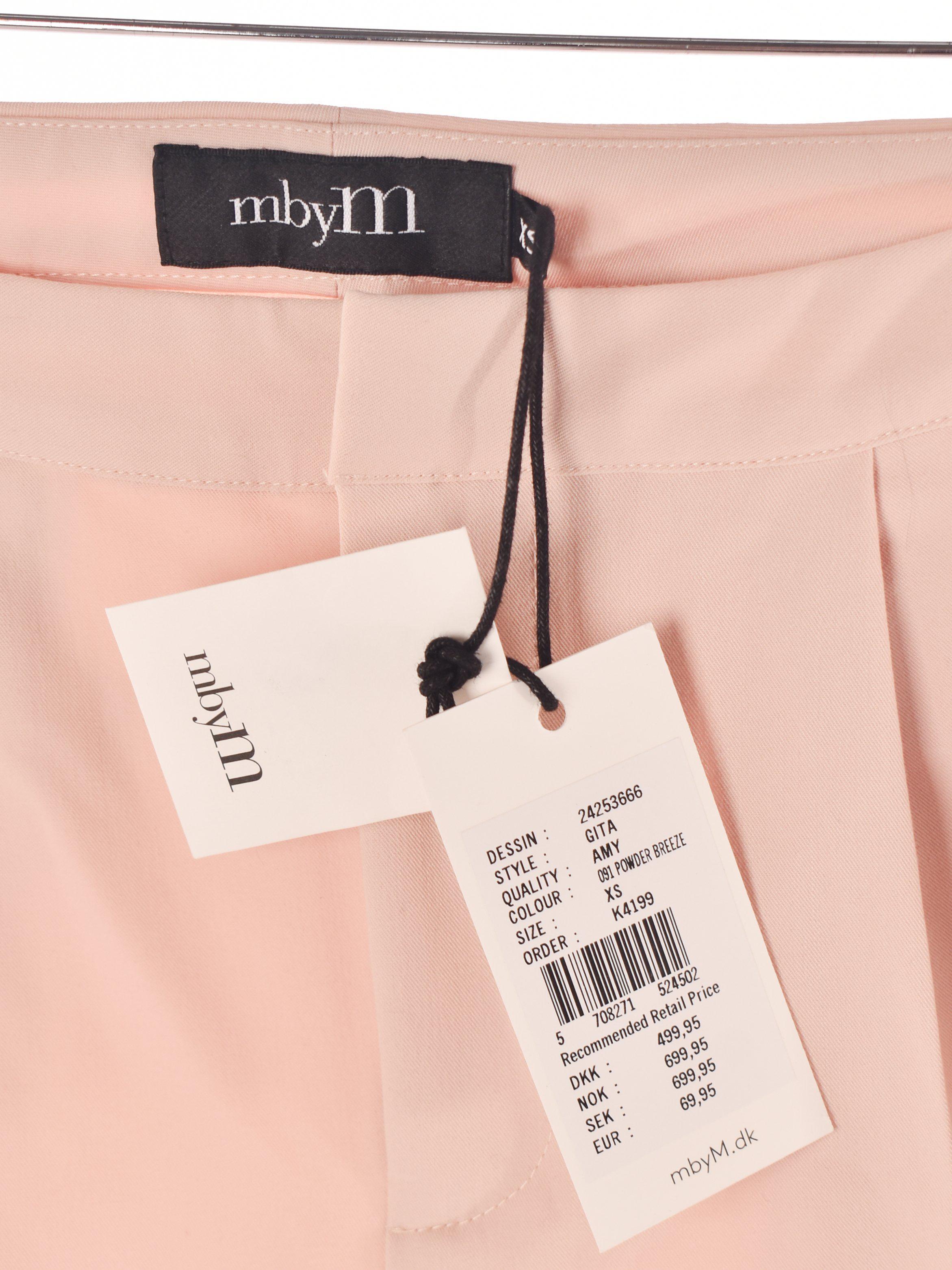 Mbym Bukser - XS / Pink / Kvinde - SassyLAB Secondhand