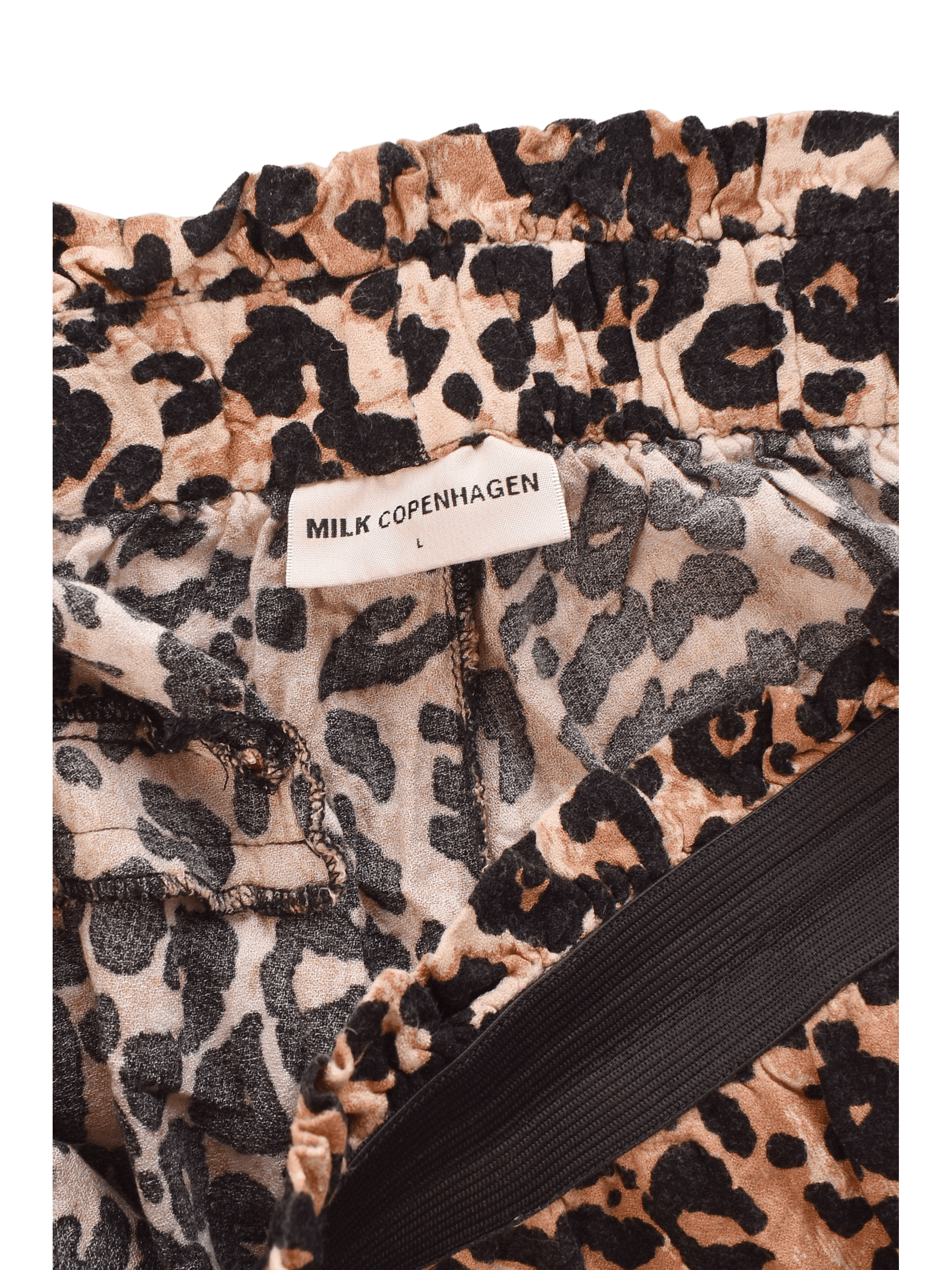 MILK Copenhagen Bukser - L / Dyreprint / Kvinde - SassyLAB Secondhand