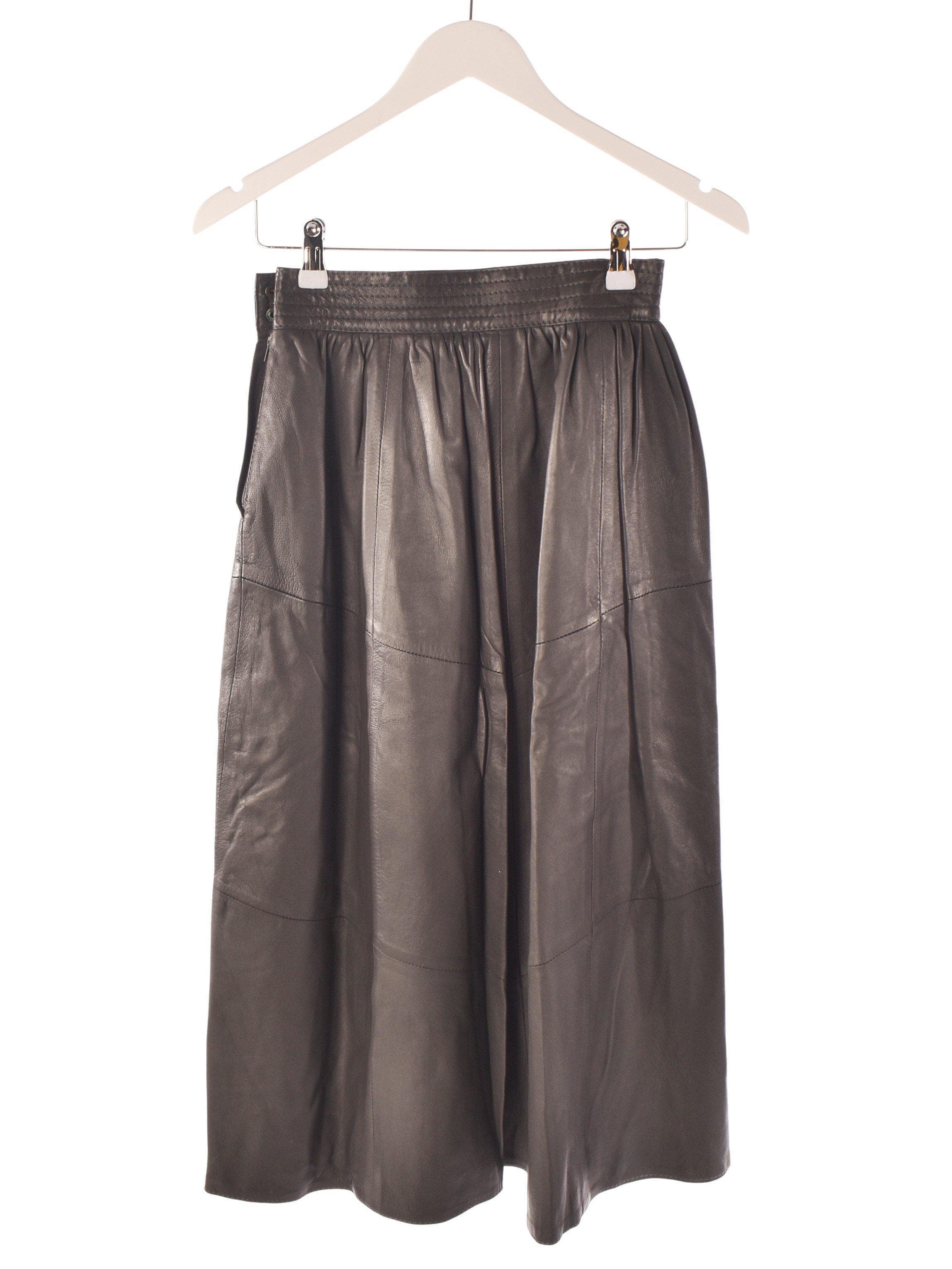 Minetti Nederdel - 38 / Grå / Kvinde - SassyLAB Secondhand