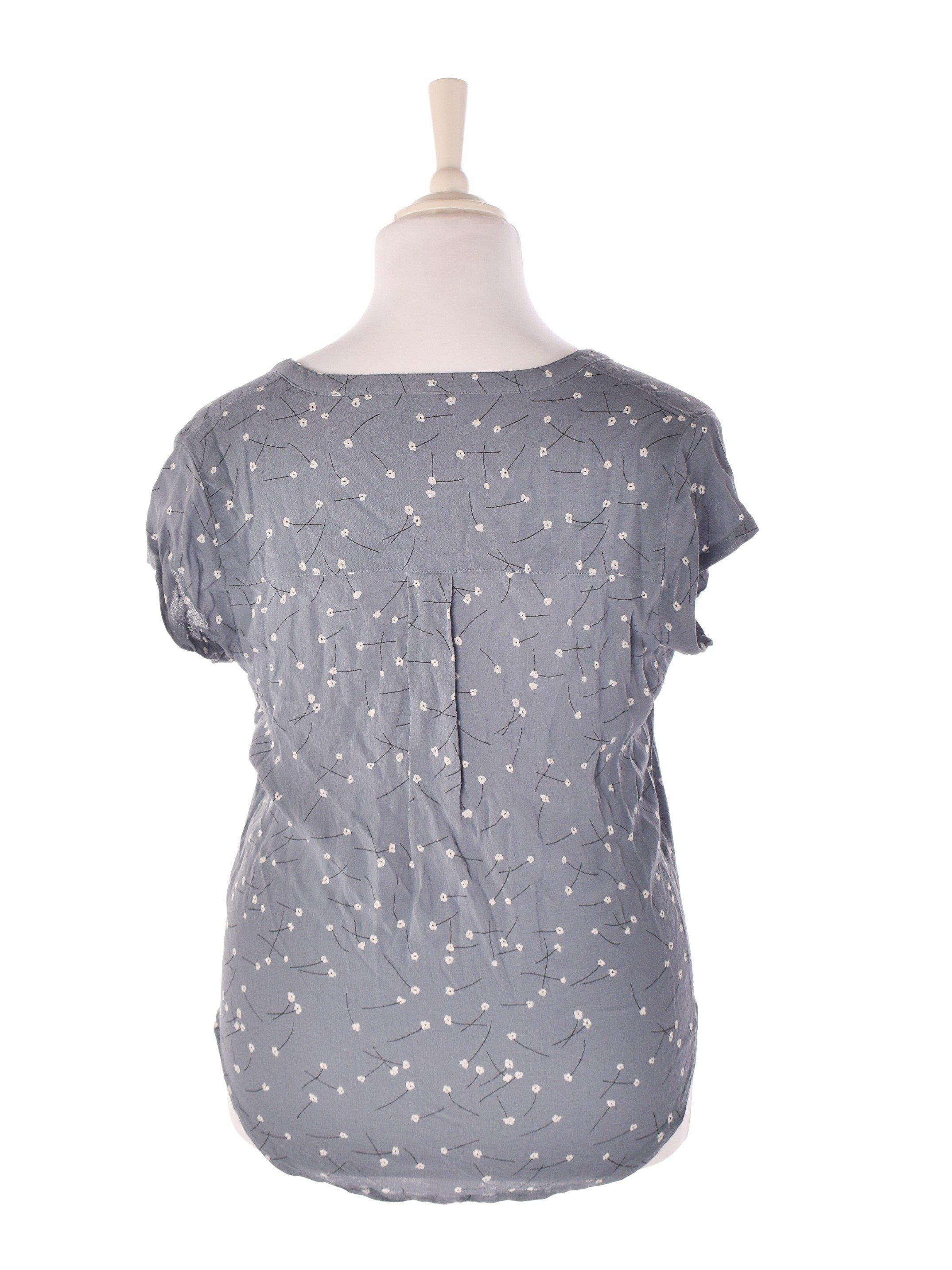 Minimum Bluse - 40 / Blå / Kvinde - SassyLAB Secondhand
