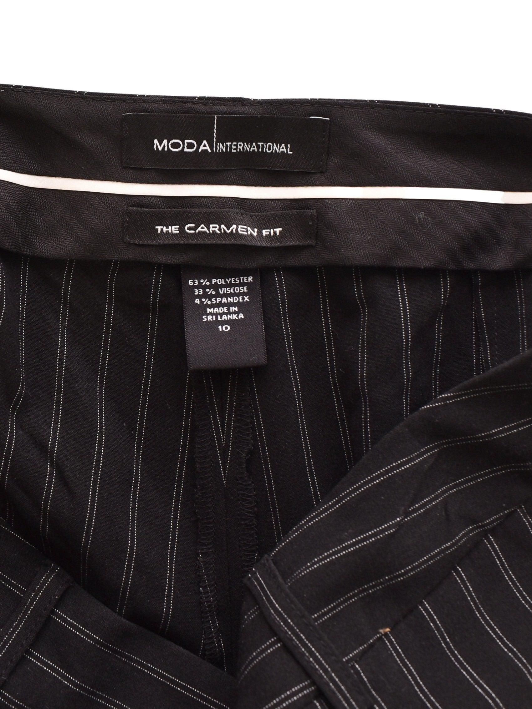 Moda International Bukser - S / Sort / Kvinde - SassyLAB Secondhand