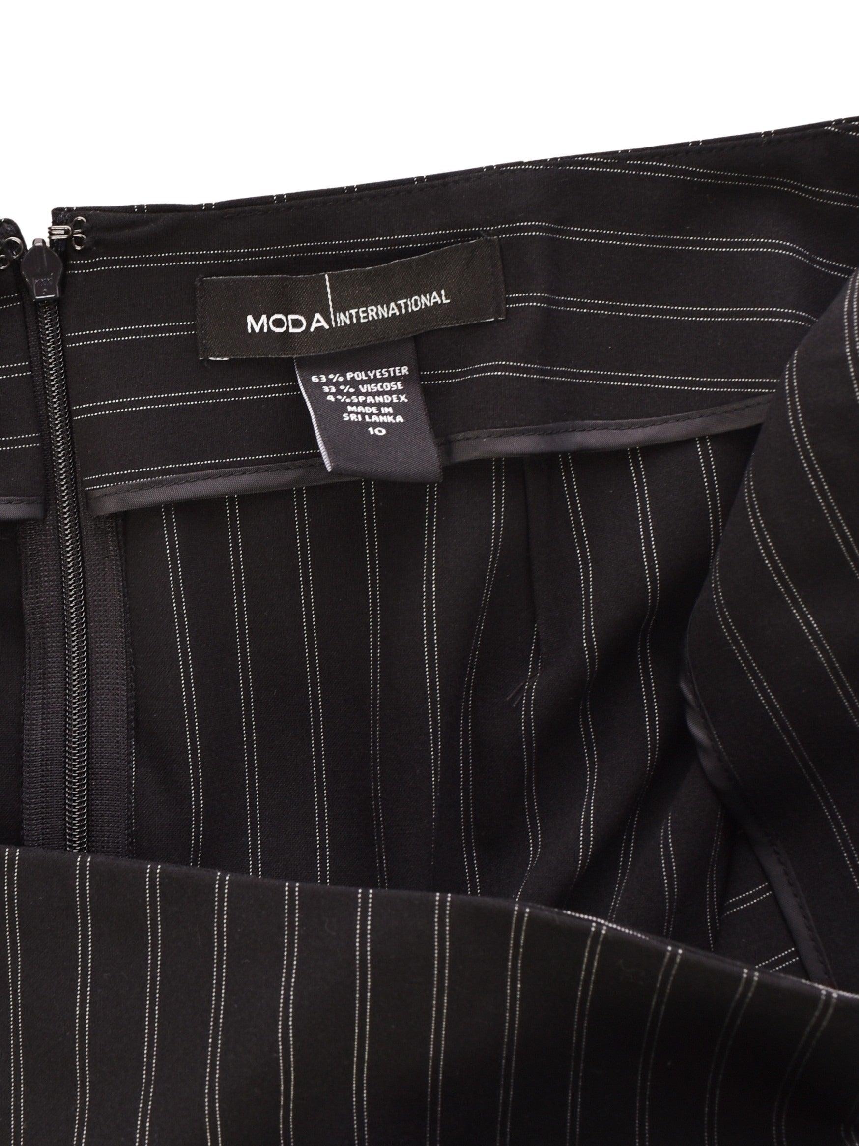 Moda International Nederdel - S / Sort / Kvinde - SassyLAB Secondhand