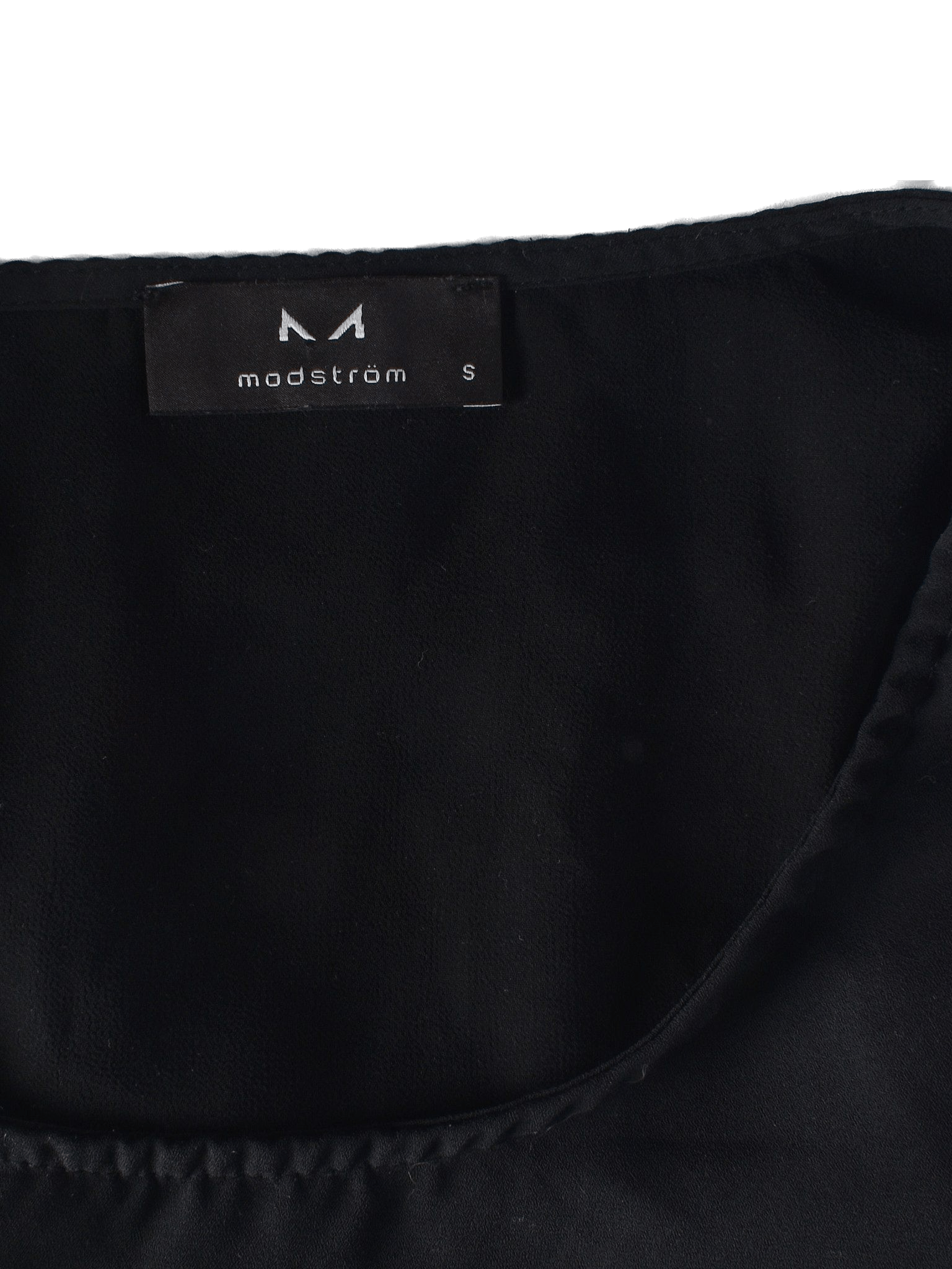Modström Kjole - S / Sort / Kvinde - SassyLAB Secondhand