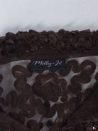 Molly Jo Bluse - M / Brun / Kvinde - SassyLAB Secondhand