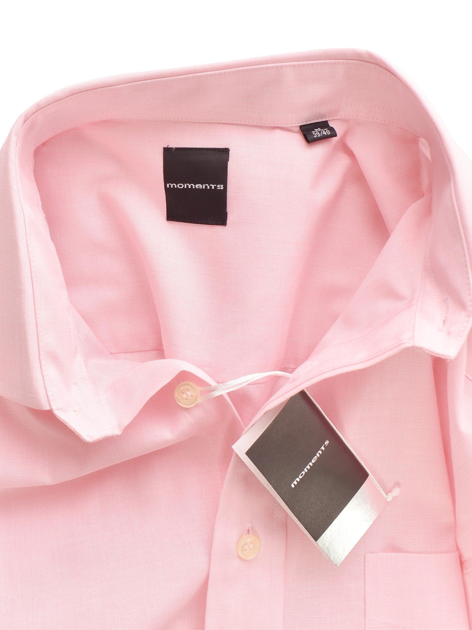 Moments Skjorte - M / Pink / Mand - SassyLAB Secondhand