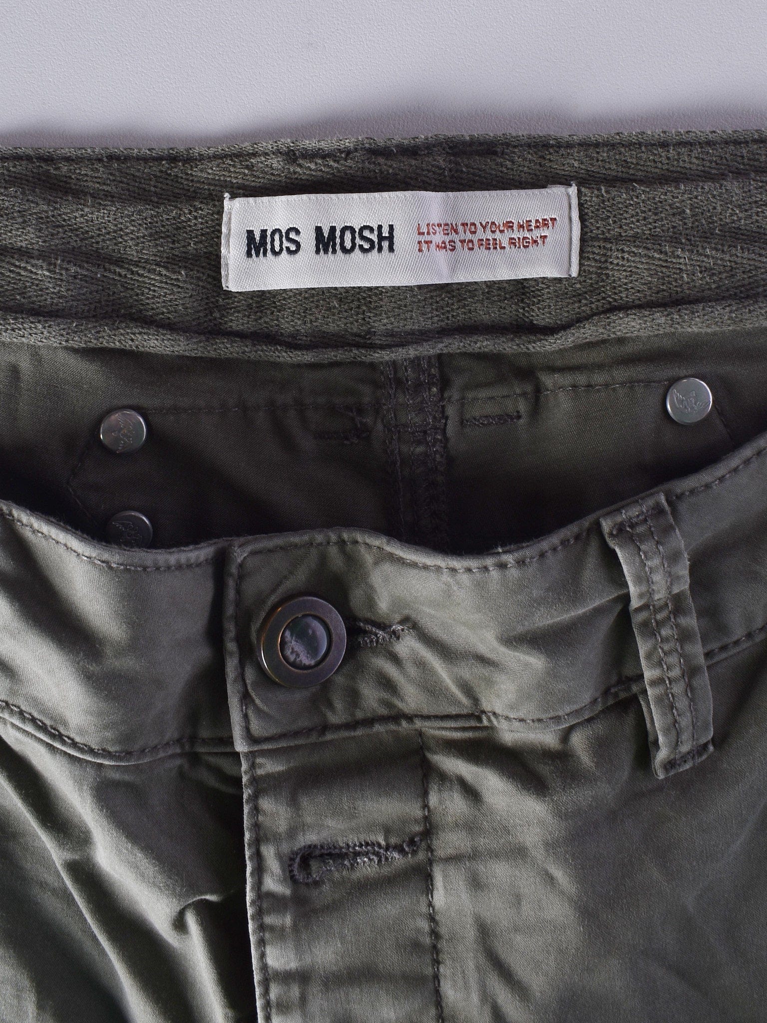 Mos Mosh Bukser - 31 / Grøn / Kvinde - SassyLAB Secondhand