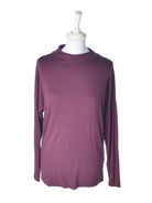 Moss Copenhagen Bluse - XS / Bordeaux / Kvinde - SassyLAB Secondhand