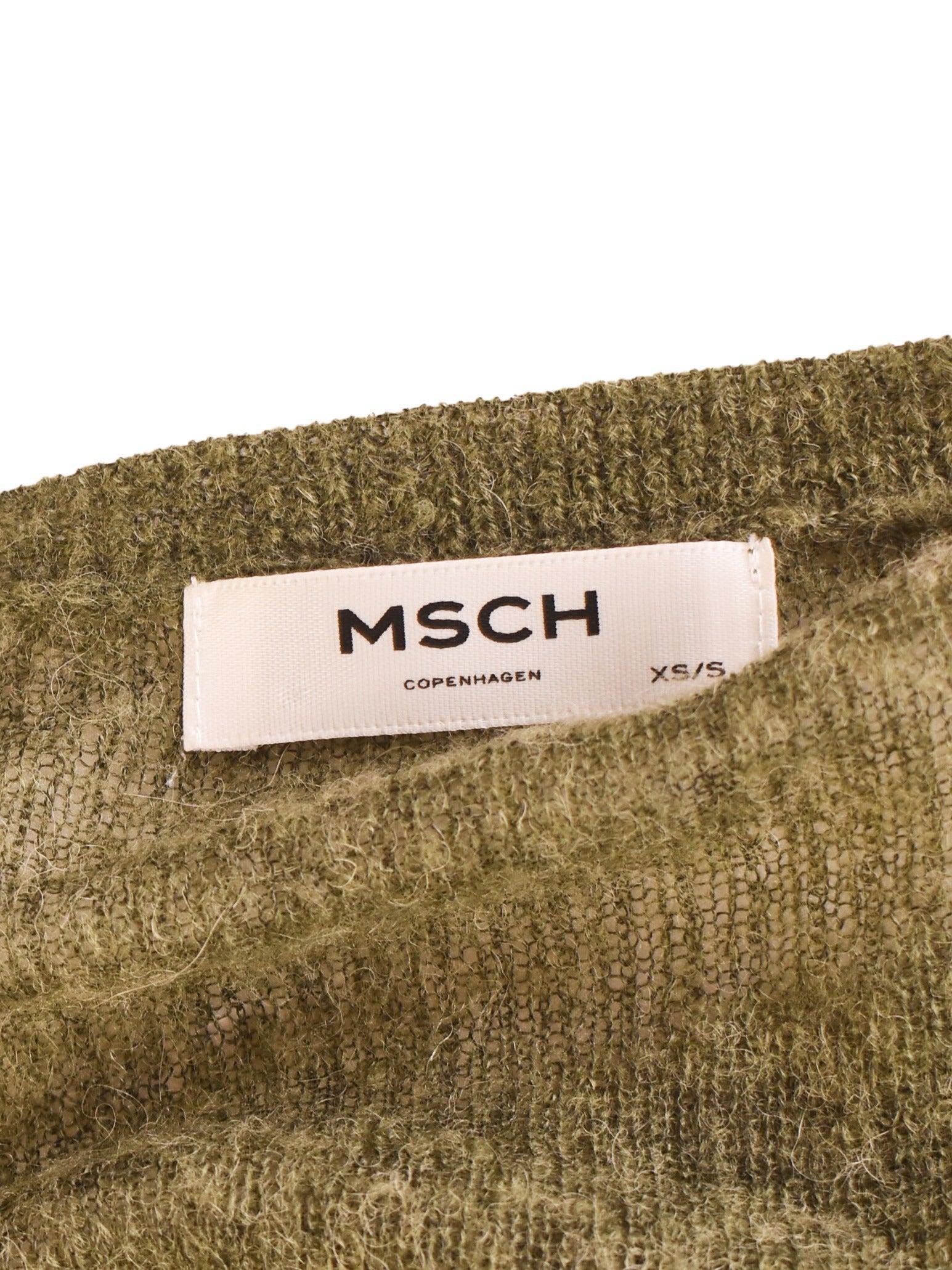 Moss Copenhagen Strik - XS/S / Grøn / Kvinde - SassyLAB Secondhand