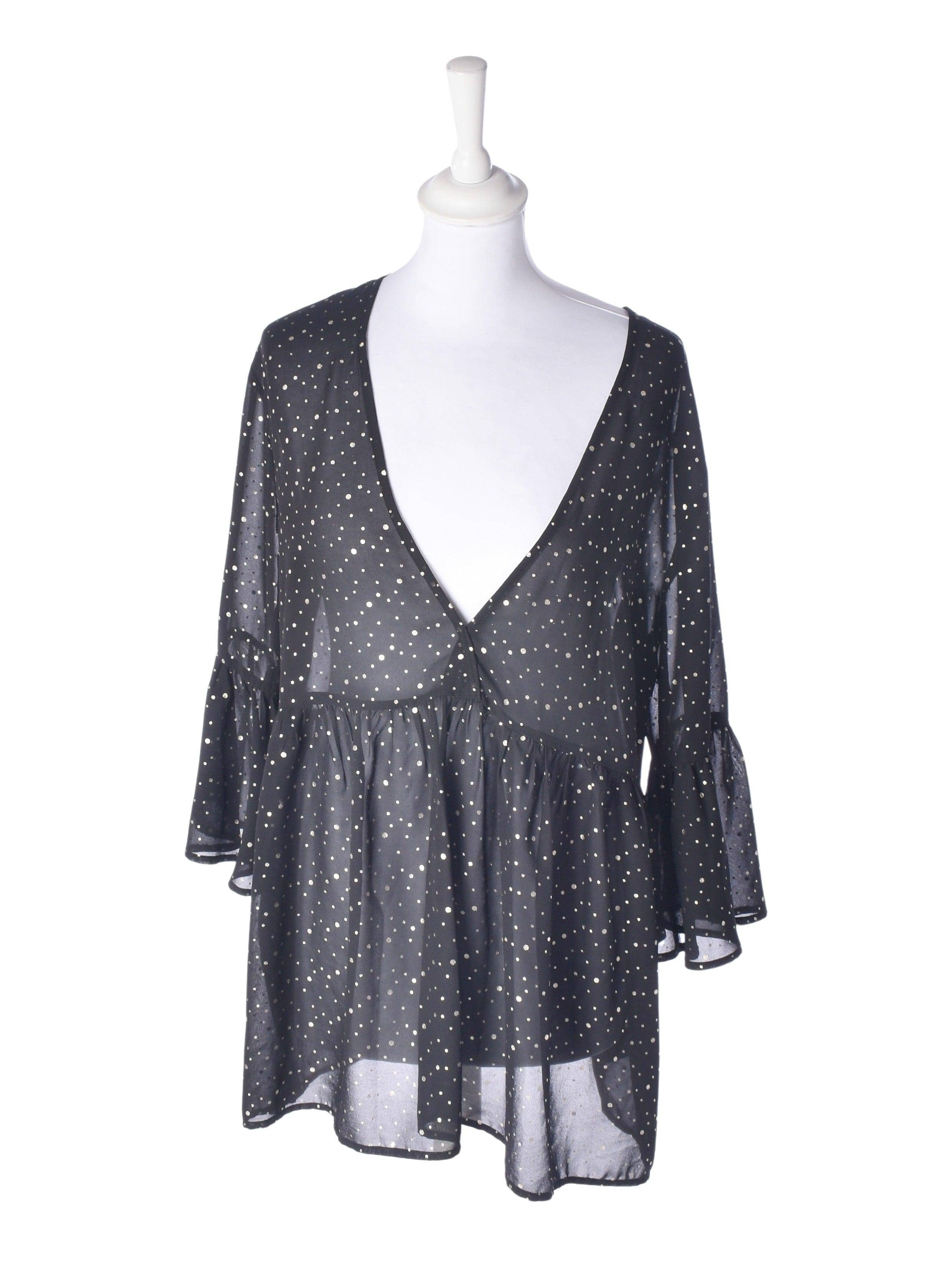 Moves Bluse - 40 / Sort / Kvinde - SassyLAB Secondhand