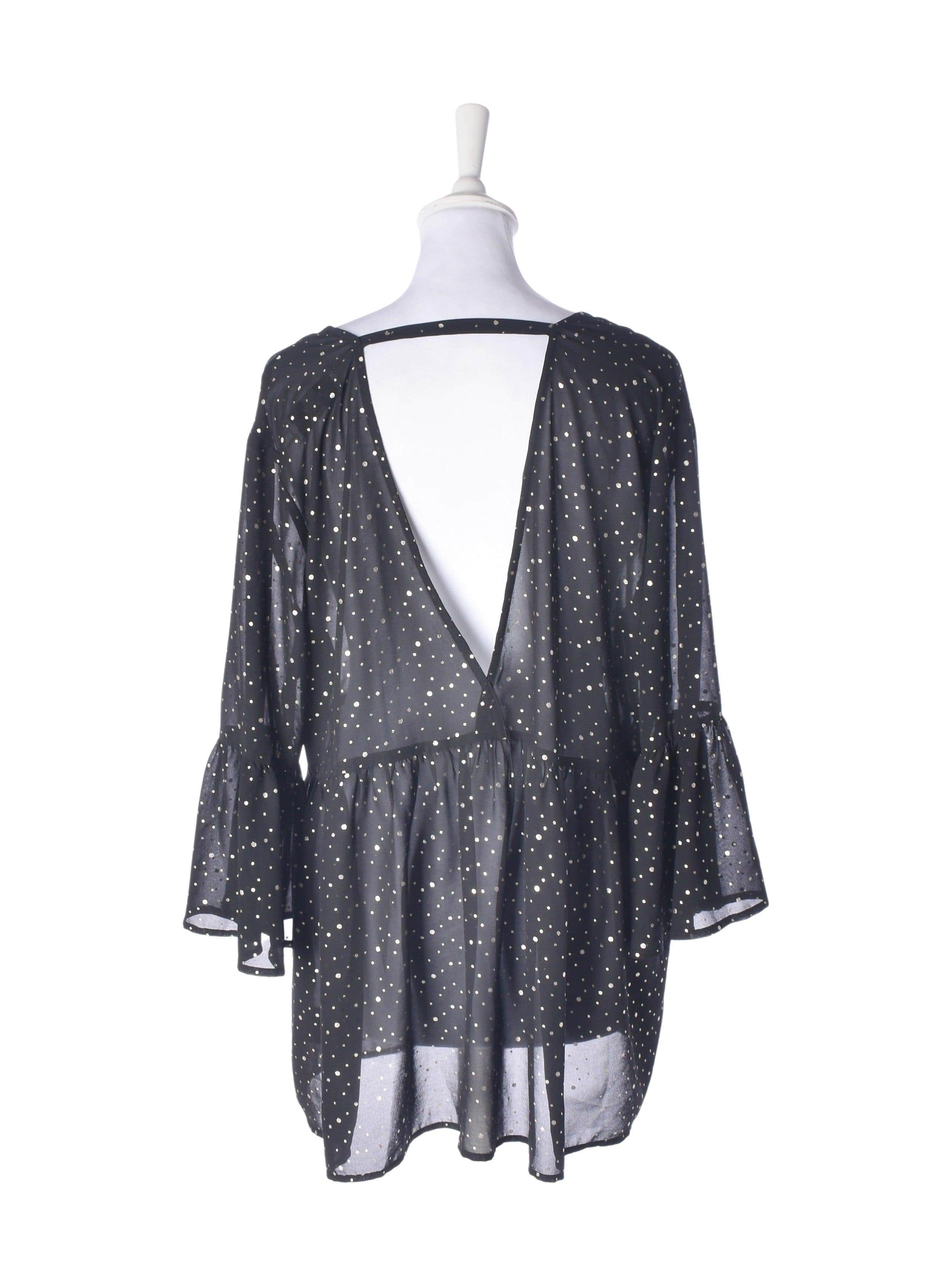 Moves Bluse - 40 / Sort / Kvinde - SassyLAB Secondhand