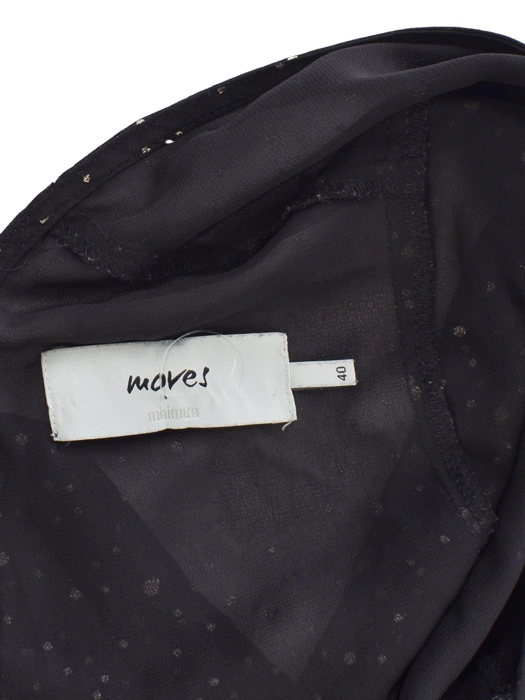 Moves Bluse - 40 / Sort / Kvinde - SassyLAB Secondhand
