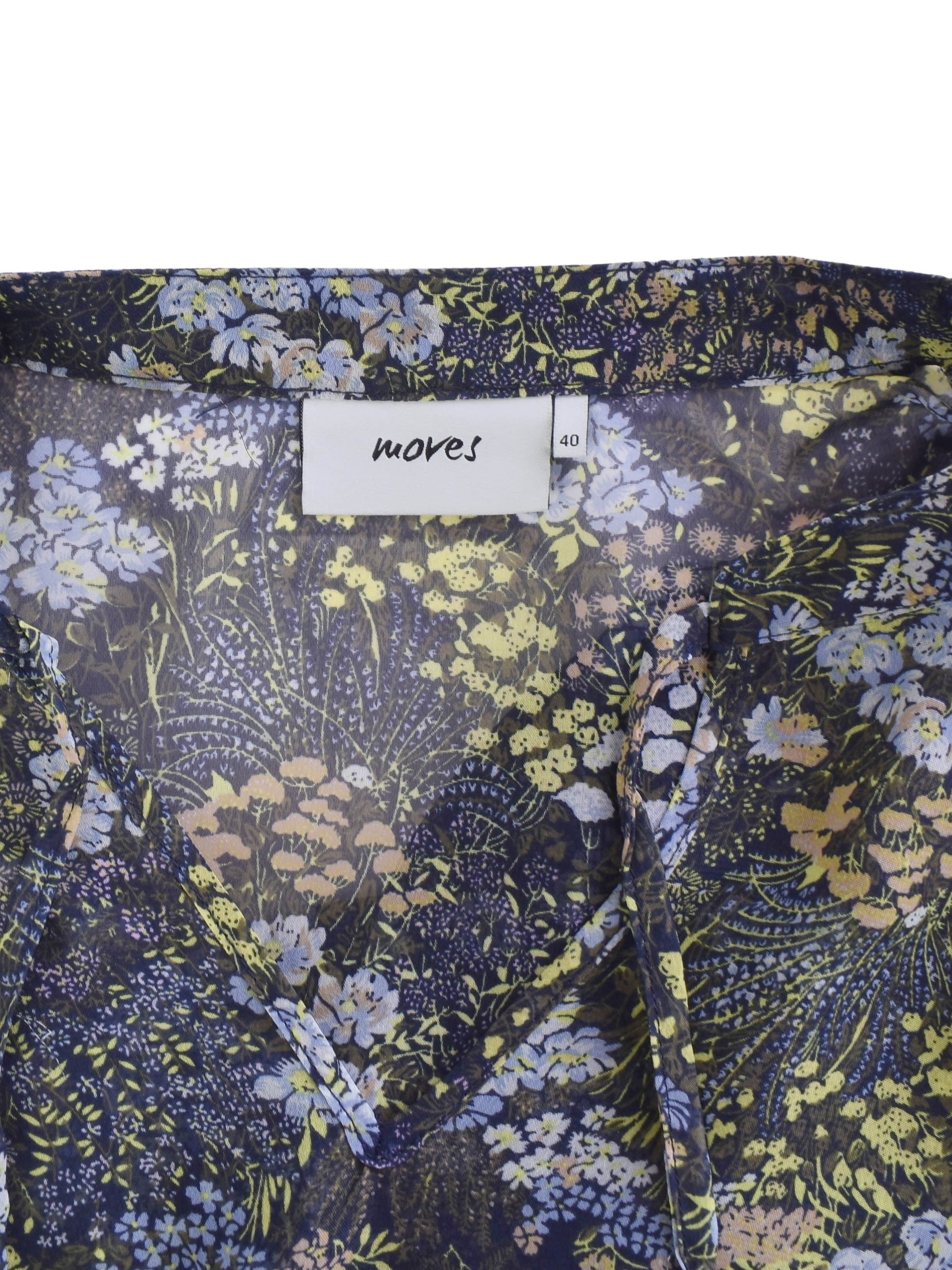 Moves Kjole - 40 / Blomstret / Kvinde - SassyLAB Secondhand