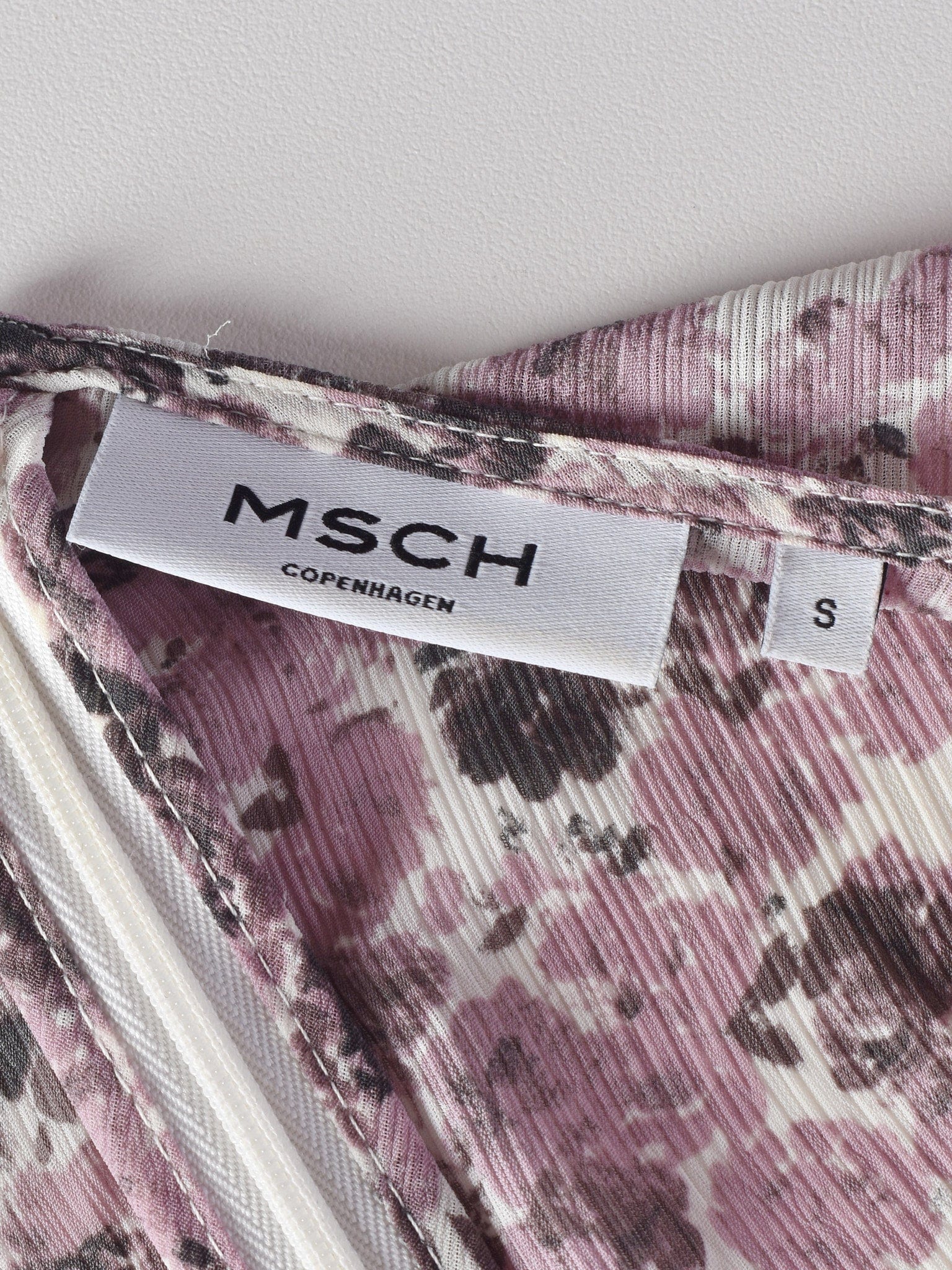 MSCH Copenhagen Kjole - S / Blomstret / Kvinde - SassyLAB Secondhand