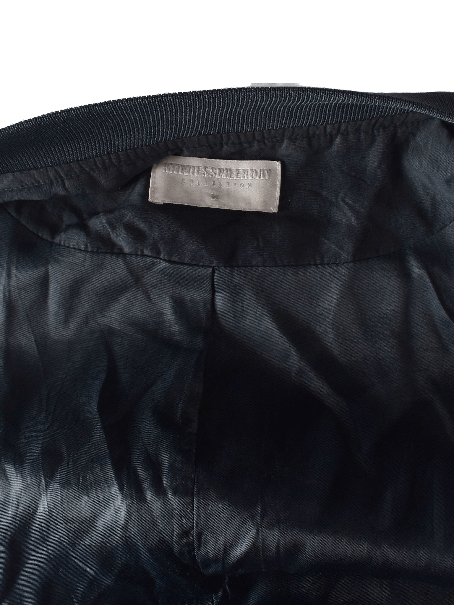 MTWTFSS Weekday Bomberjakke - M / Sort / Kvinde - SassyLAB Secondhand