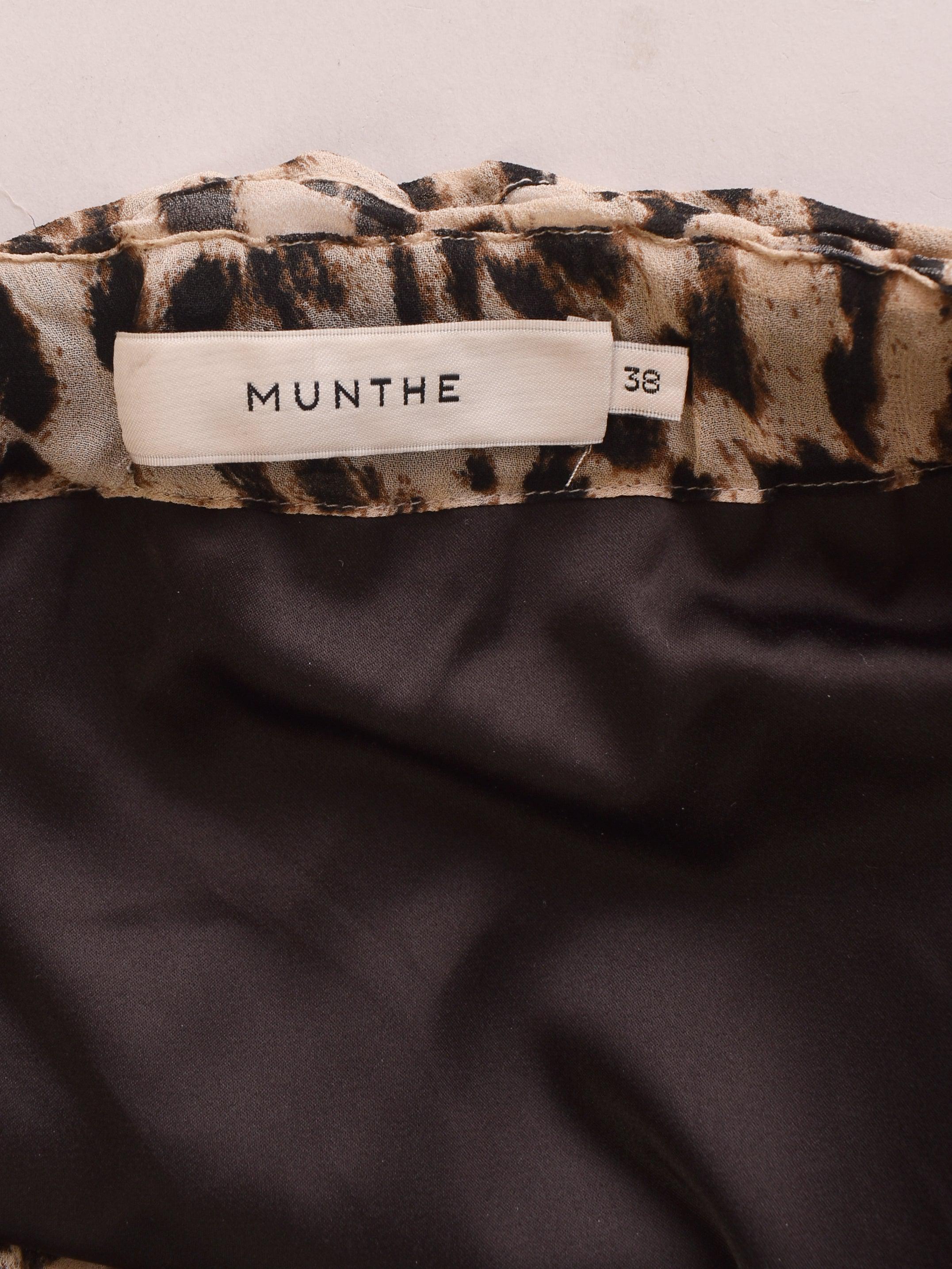 Munthe Nederdel - 38 / Dyreprint / Kvinde - SassyLAB Secondhand
