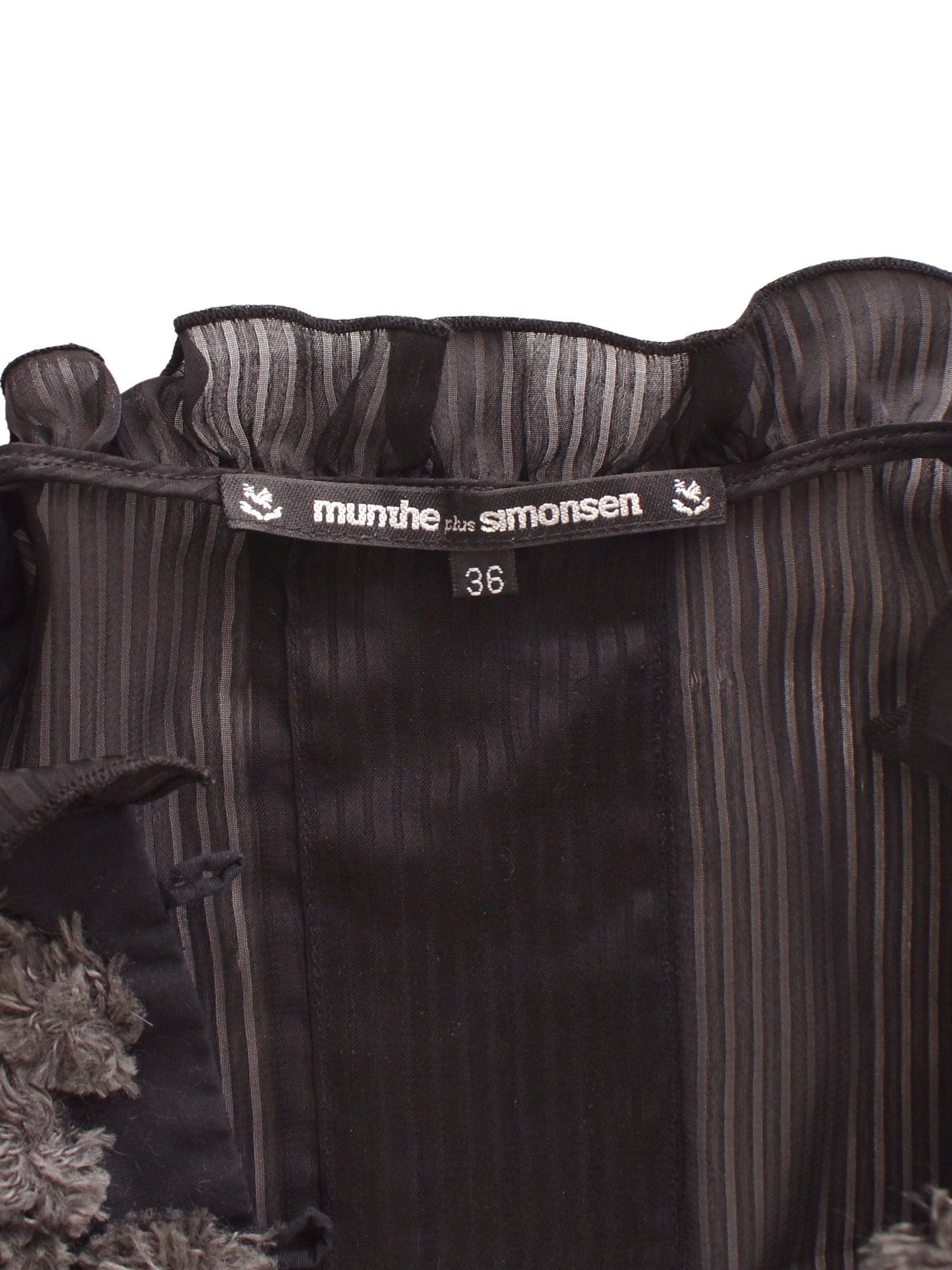 Munthe plus Simonsen Kjole - 36 / Sort / Kvinde - SassyLAB Secondhand