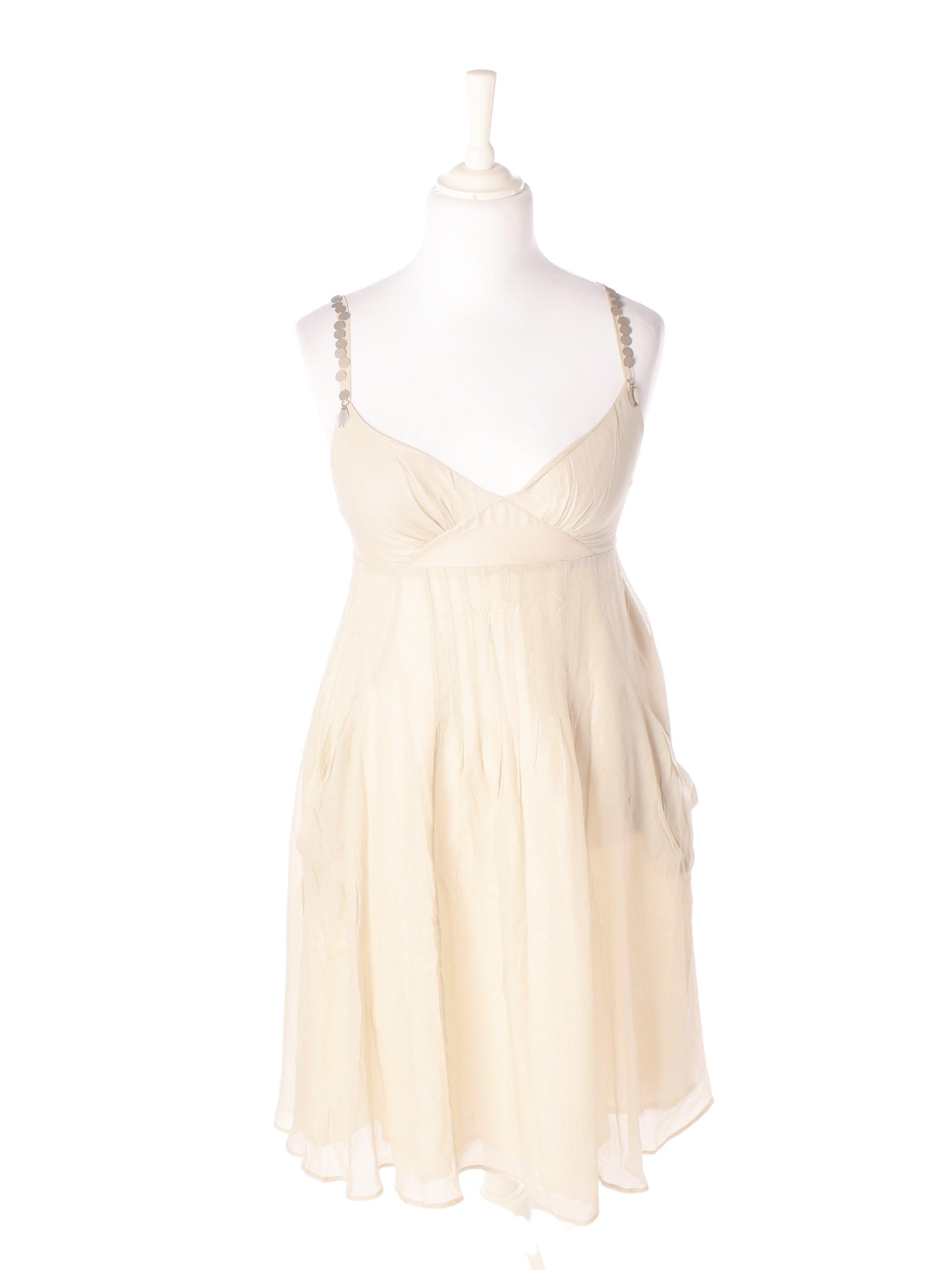 Munthe plus Simonsen Kjole - 40 / Hvid / Kvinde - SassyLAB Secondhand
