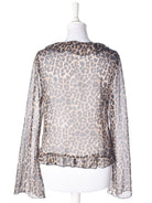 NA-KD Bluse - 36 / Dyreprint / Kvinde - SassyLAB Secondhand
