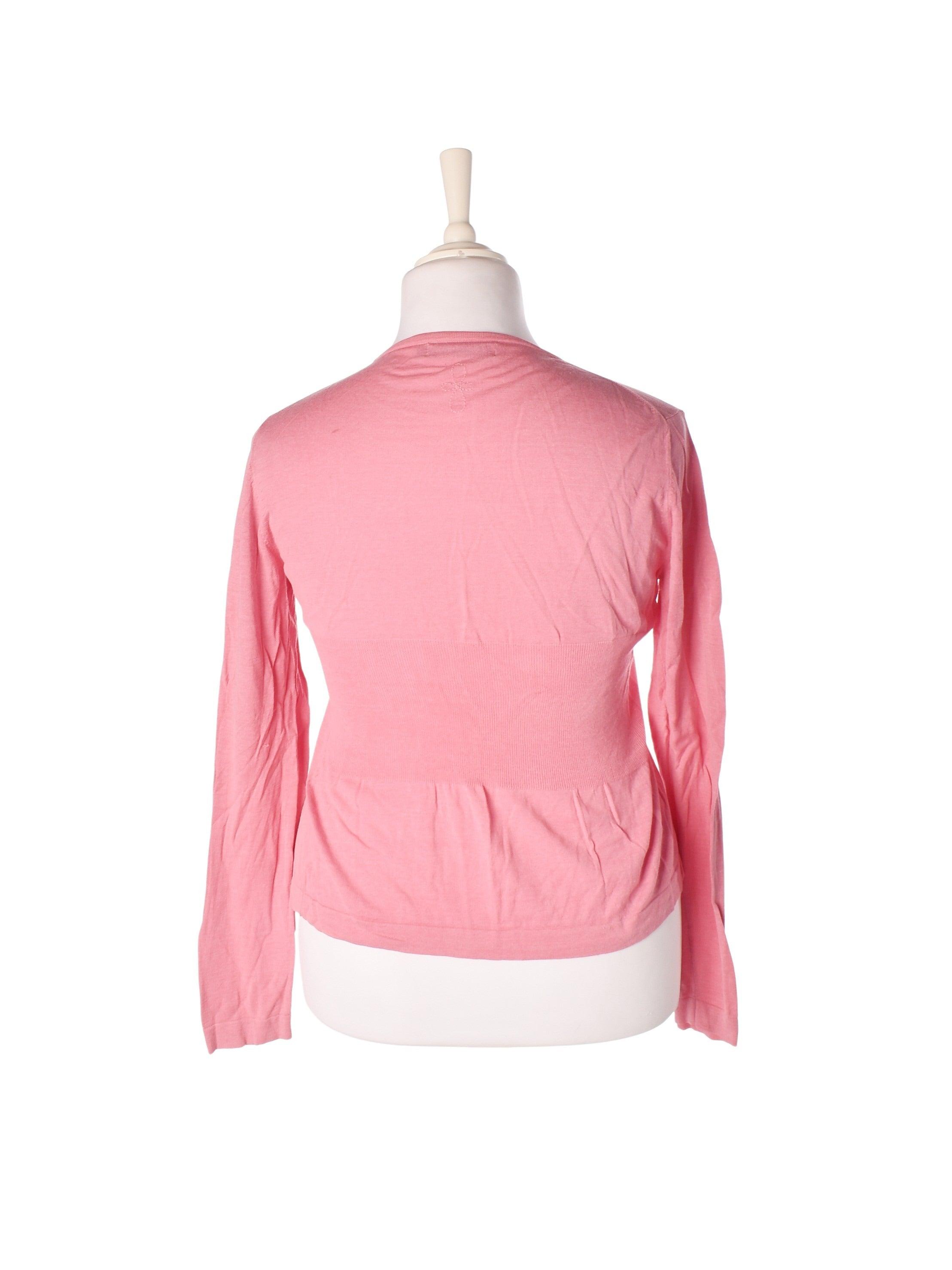Naja Lauf Cardigan - XL / Pink / Kvinde - SassyLAB Secondhand