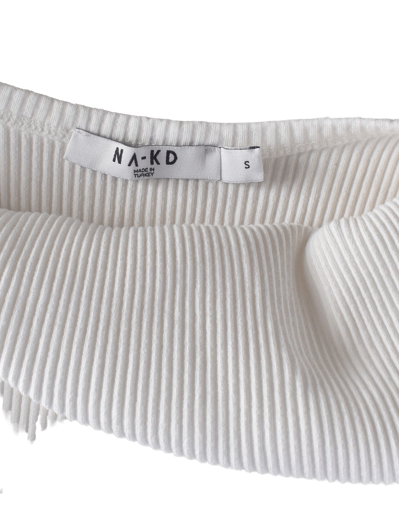 Nakd Kjole - S / Hvid / Kvinde - SassyLAB Secondhand