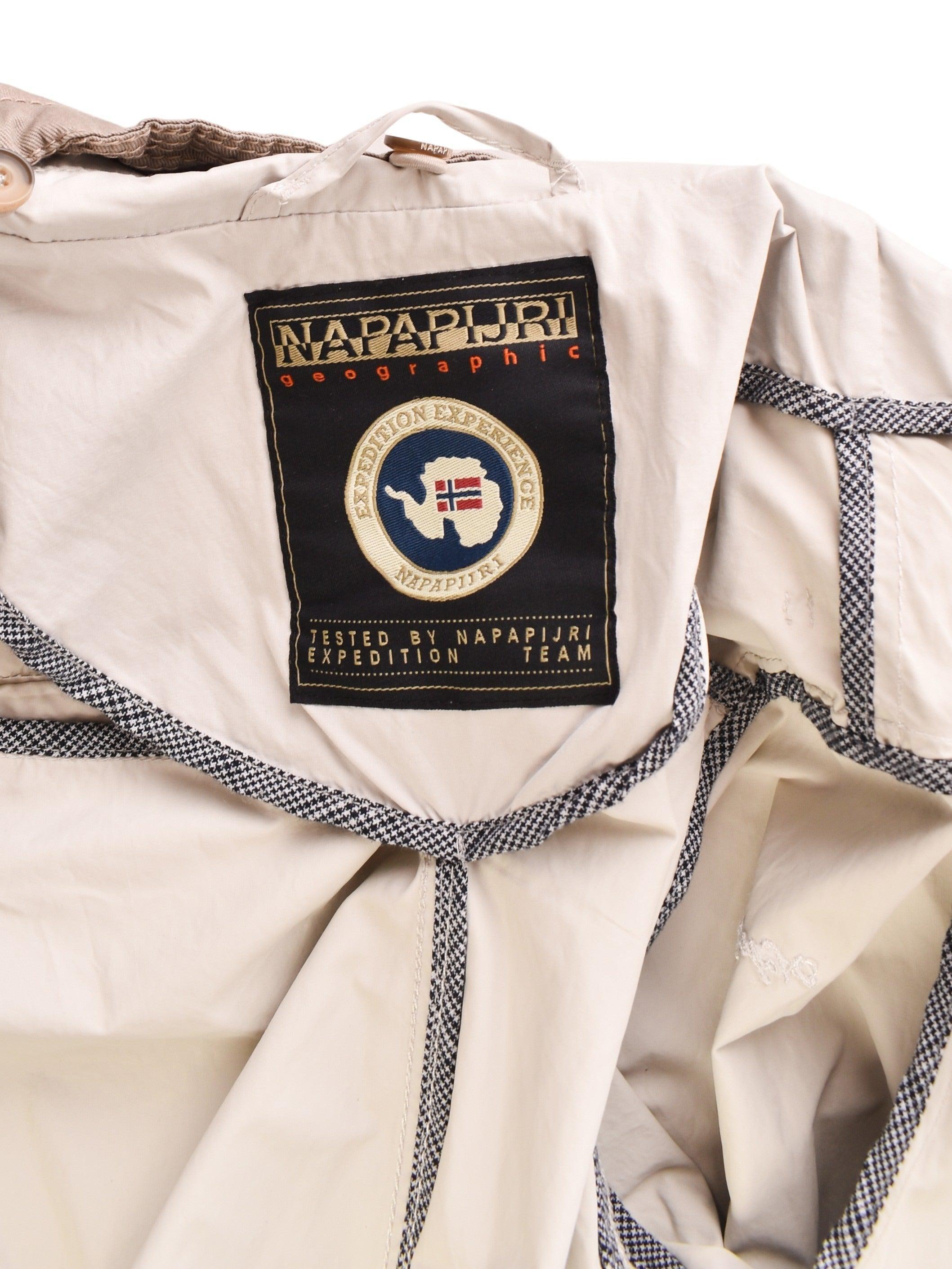 NAPAPIJRI Frakke - S / Beige / Kvinde - SassyLAB Secondhand