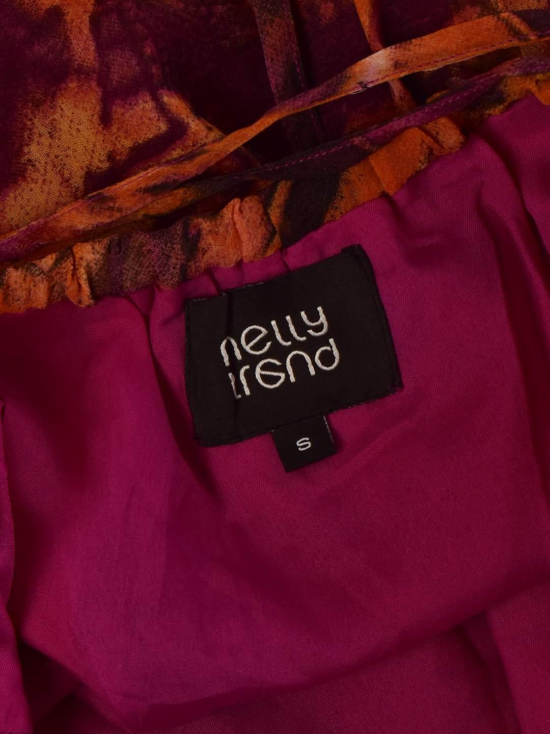 Nelly Trend Kjole - S / Orange / Kvinde - SassyLAB Secondhand
