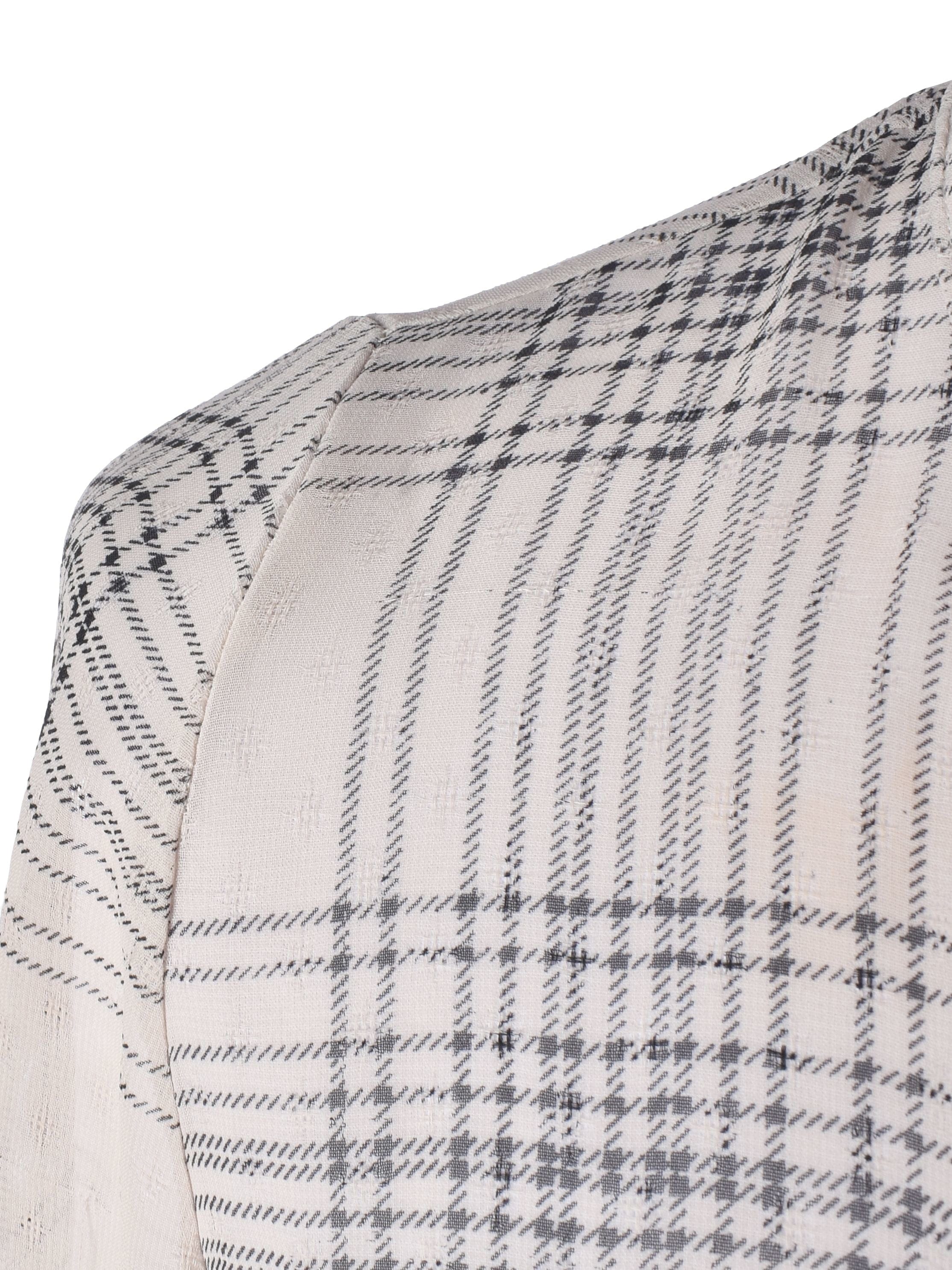 Neo Noir Bluse - XS / Beige / Kvinde - SassyLAB Secondhand