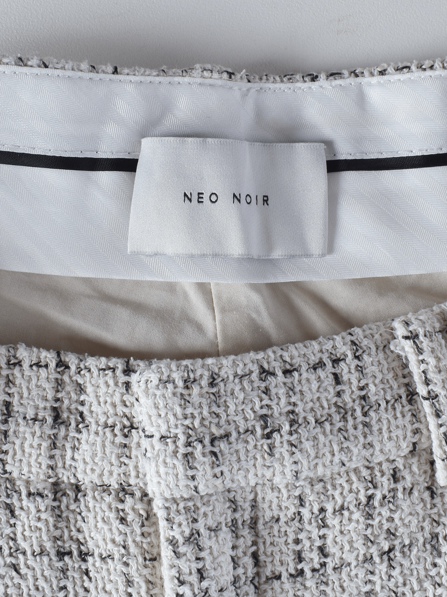Neo Noir Bukser - XS / Beige / Kvinde - SassyLAB Secondhand