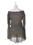 Neo Noir Kjole - M / Blomstret / Kvinde - SassyLAB Secondhand