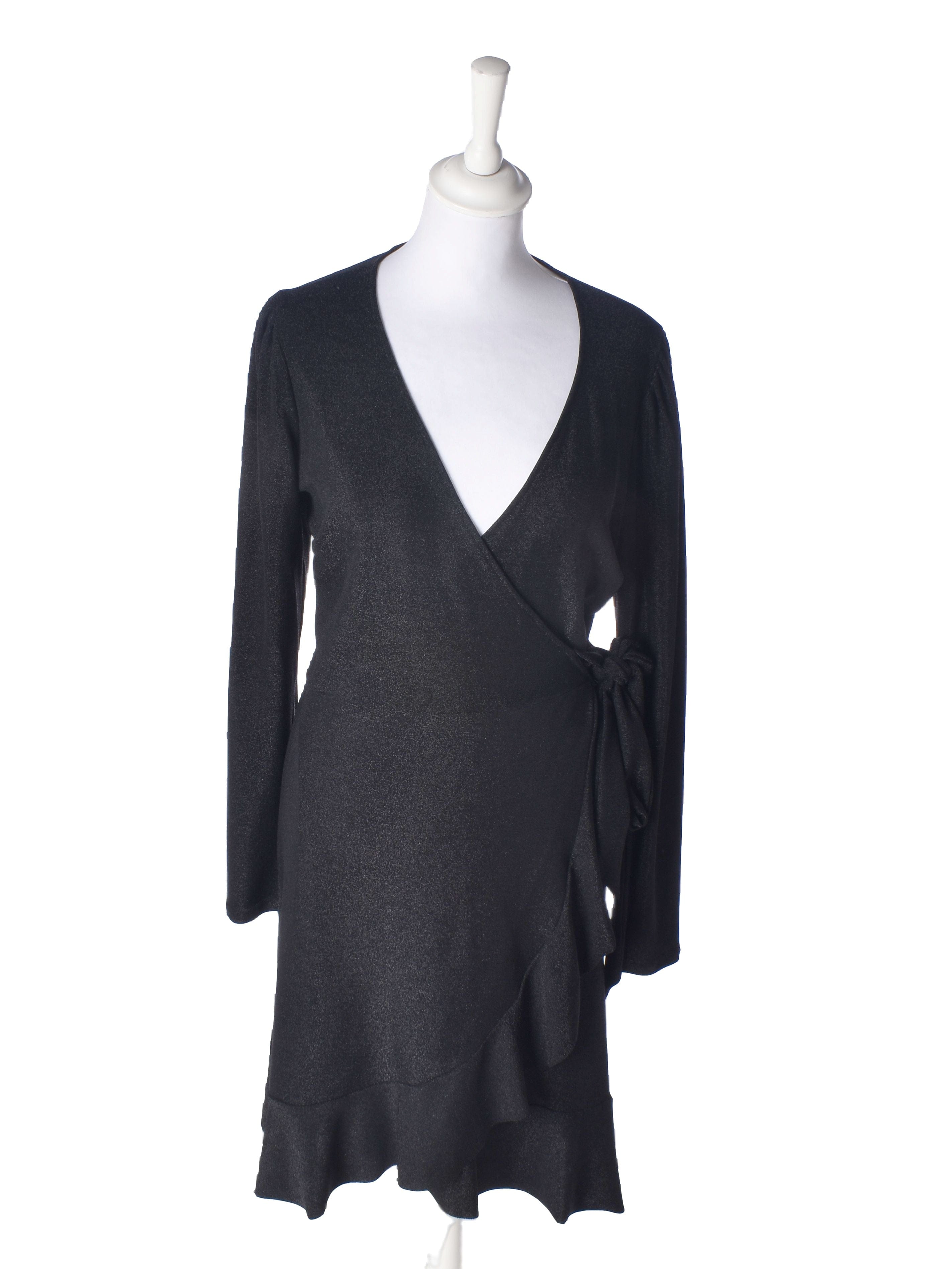 Neo Noir Kjole - XS / Sort / Kvinde - SassyLAB Secondhand