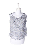 Neo Noir Top - S / Blå / Kvinde - SassyLAB Secondhand