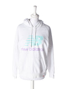 New Balance Hoodie - M / Hvid / Kvinde - SassyLAB Secondhand