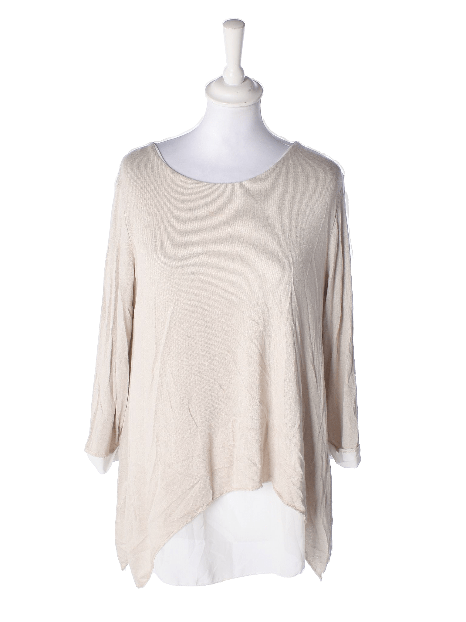 New collection Bluse - M / Beige / Kvinde - SassyLAB Secondhand