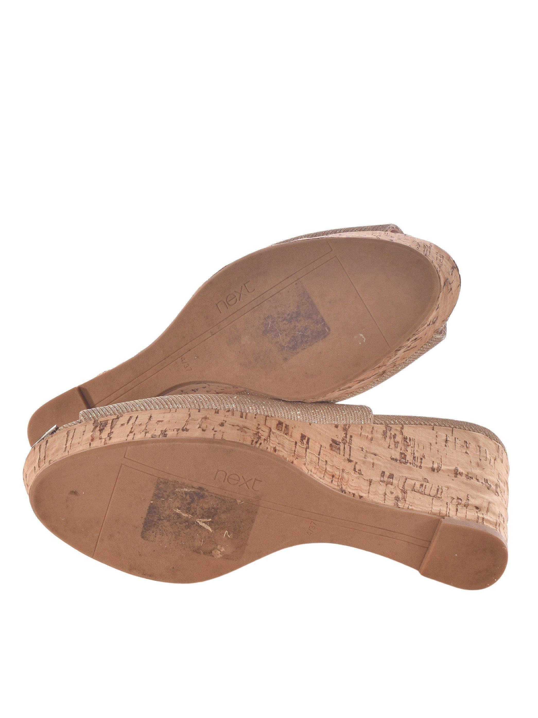 Next Sandaler - 37 / Guld / Kvinde - SassyLAB Secondhand