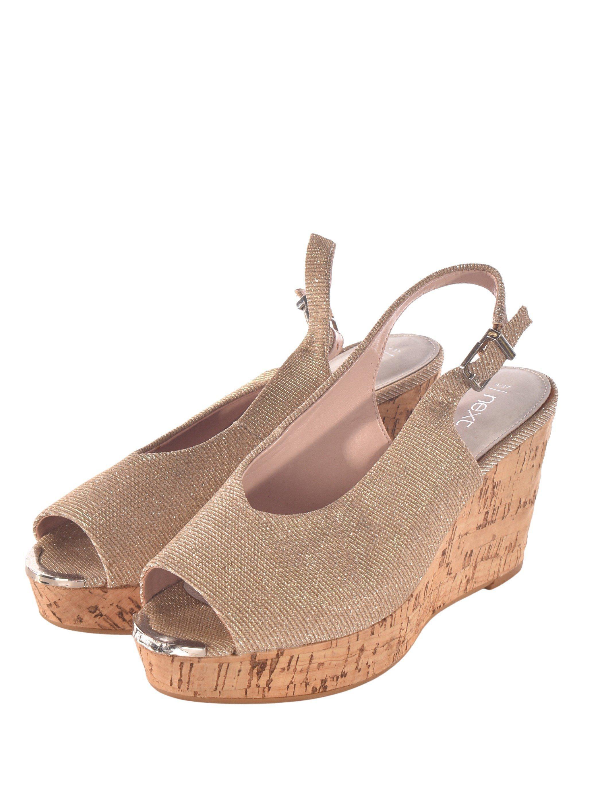 Next Sandaler - 37 / Guld / Kvinde - SassyLAB Secondhand