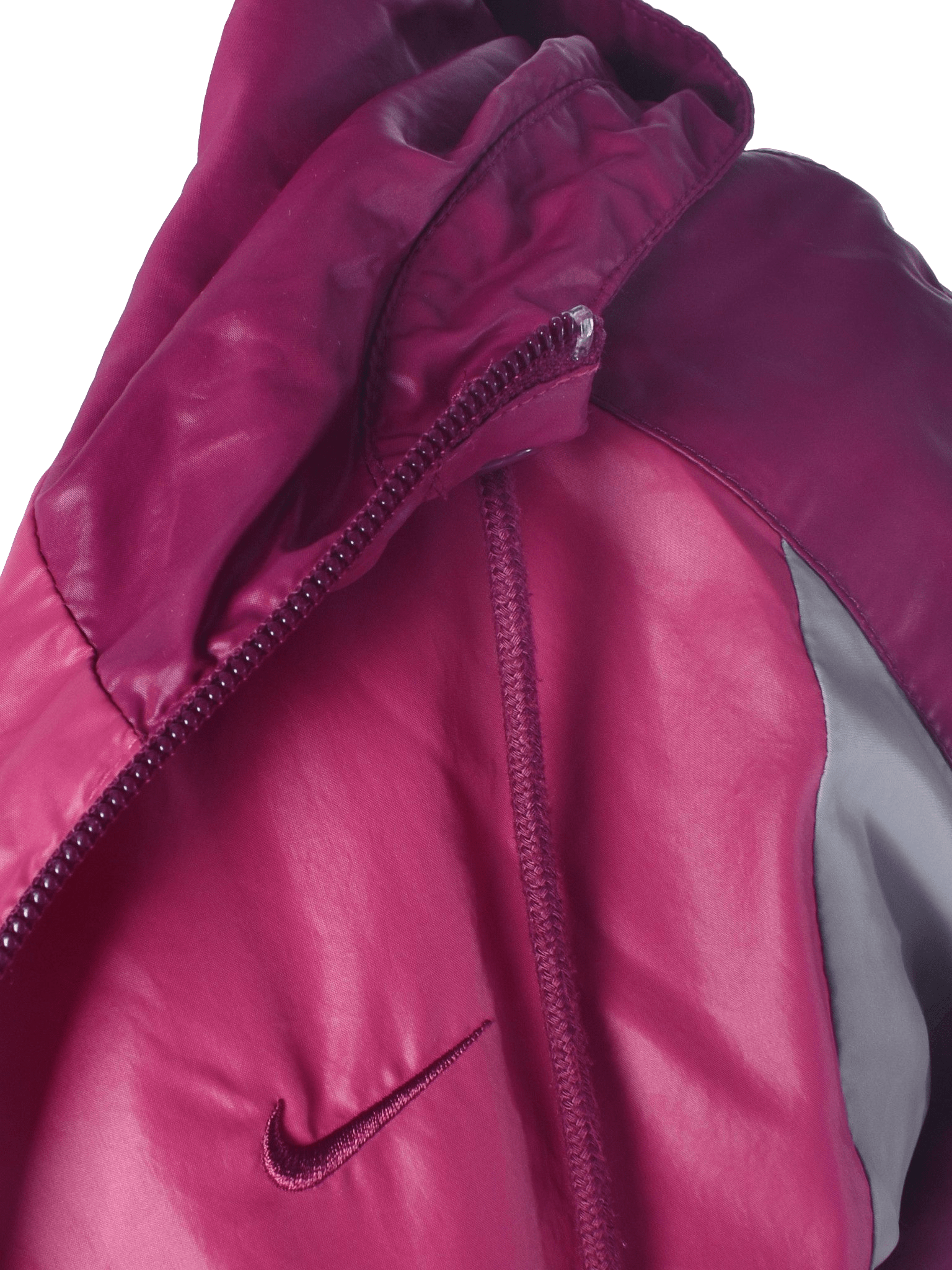 Nike Regnjakke - XS / Lilla / Kvinde - SassyLAB Secondhand