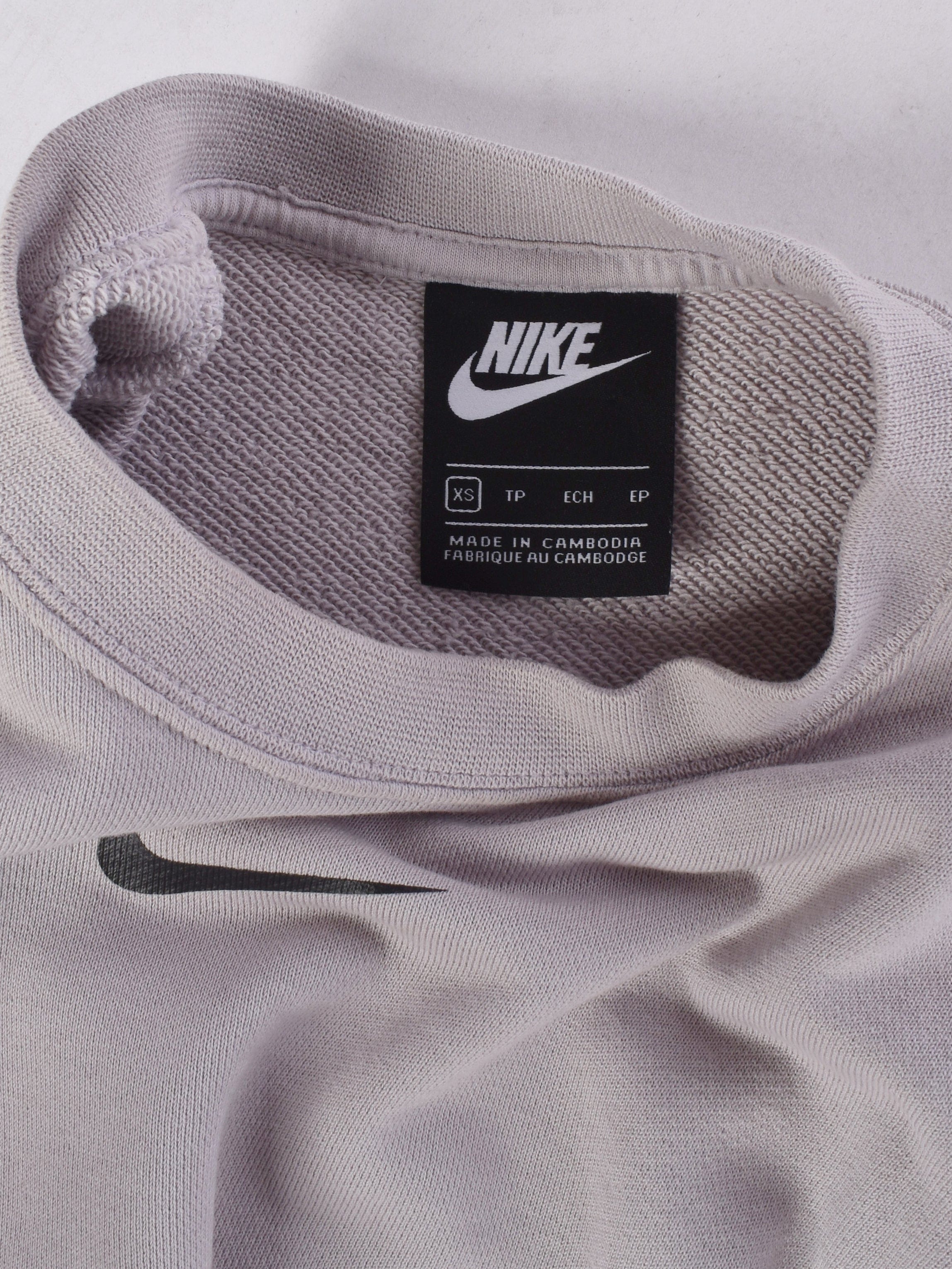 Nike Sweatshirt - XS / Grå / Kvinde - SassyLAB Secondhand
