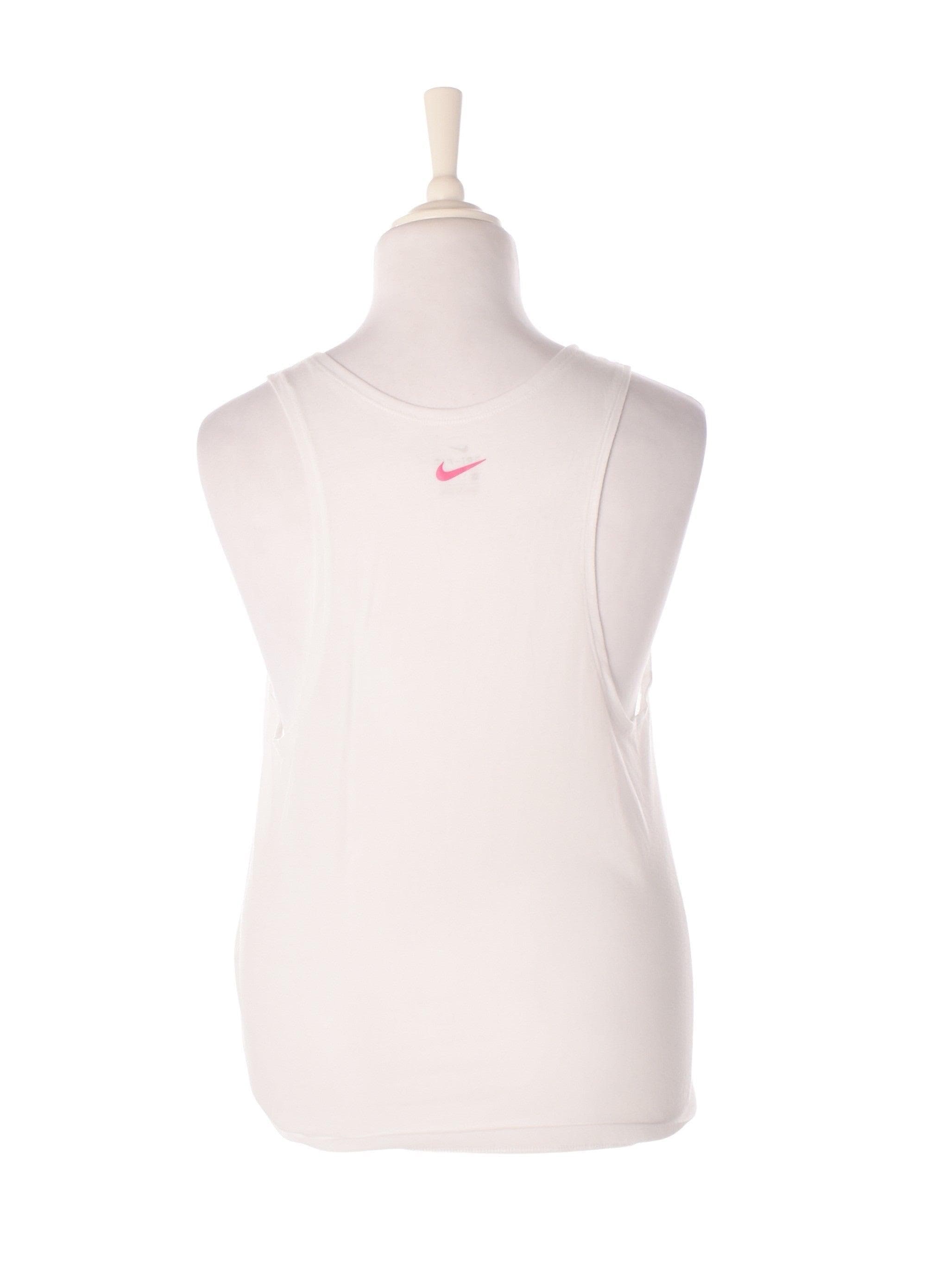 Nike Top - L / Hvid / Kvinde - SassyLAB Secondhand