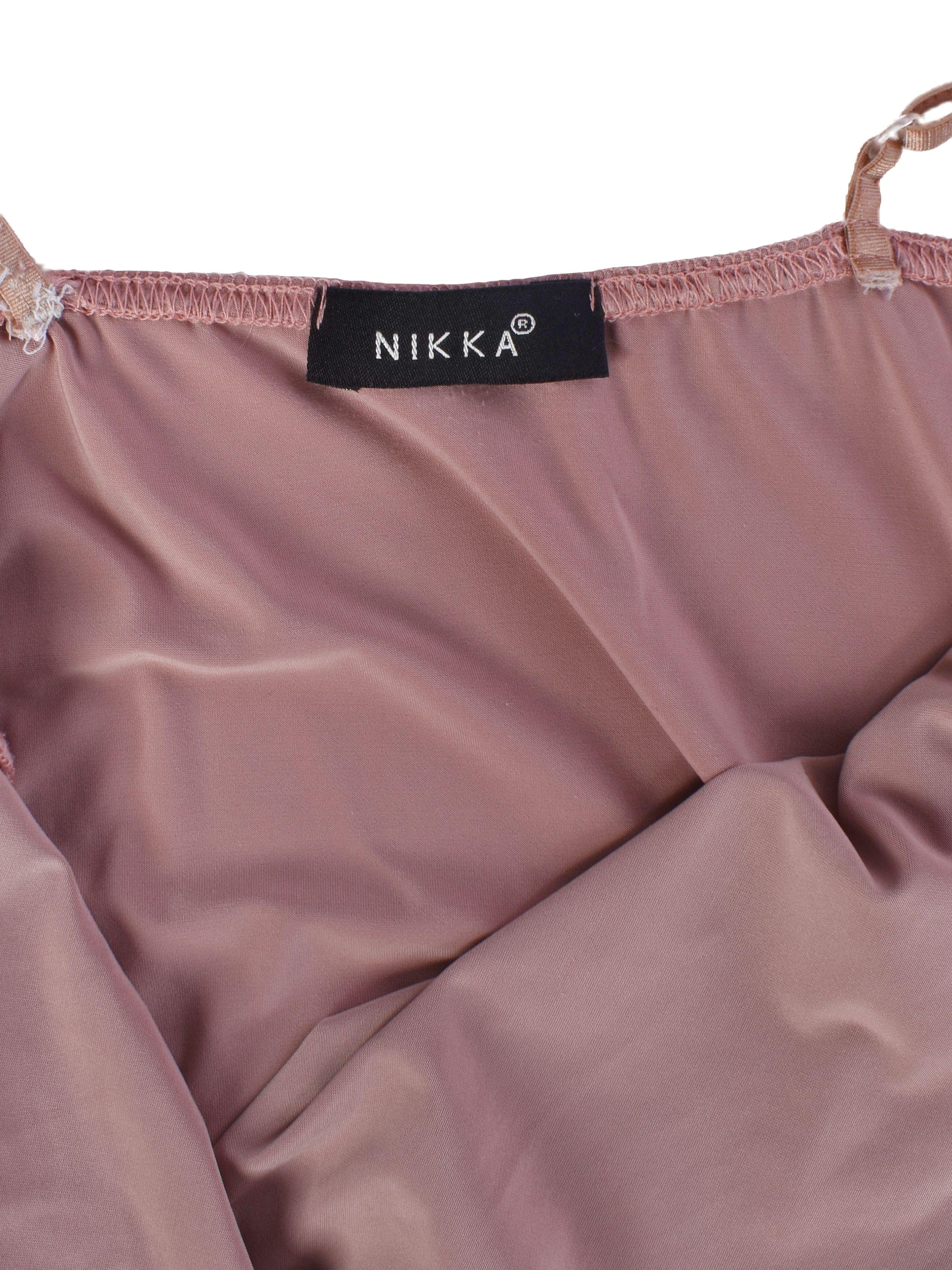Nikka Kjole - XS / Rosa / Kvinde - SassyLAB Secondhand