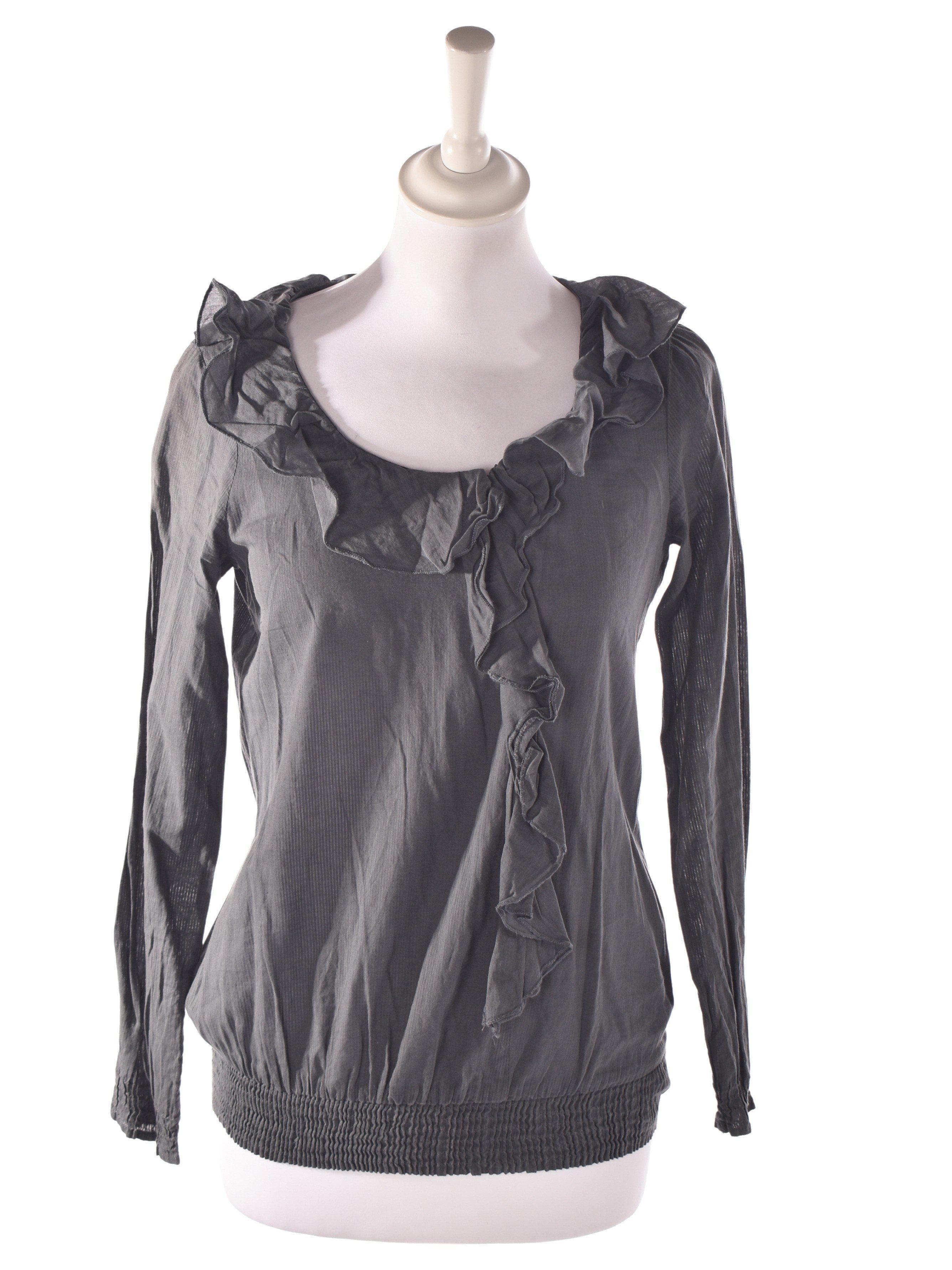 Noa Noa Bluse - XS / Grå / Kvinde - SassyLAB Secondhand