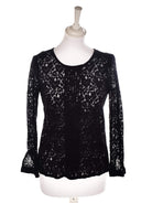 Noa Noa Bluse - XS / Sort / Kvinde - SassyLAB Secondhand