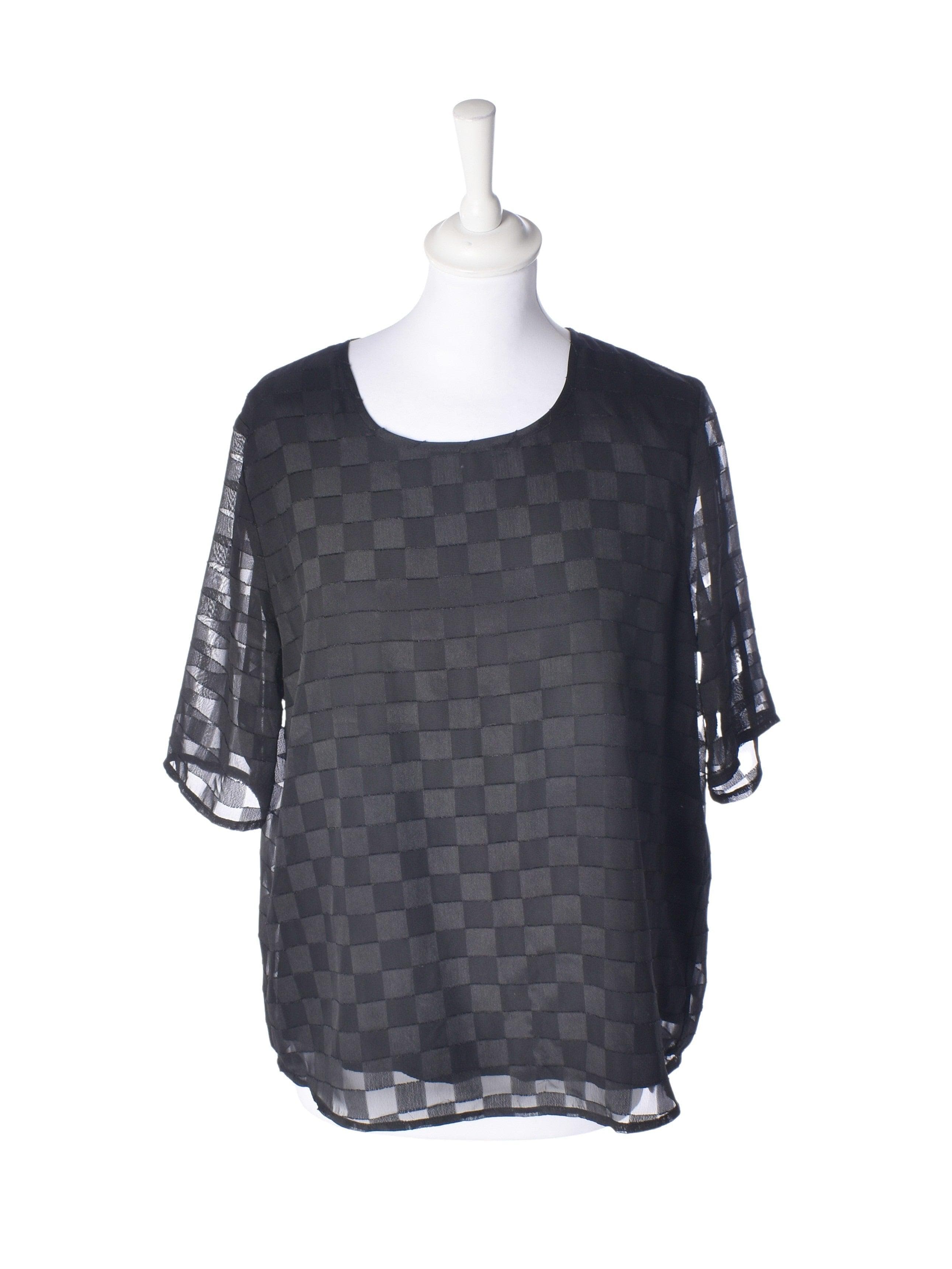 Notice Bluse - 40 / Sort / Kvinde - SassyLAB Secondhand