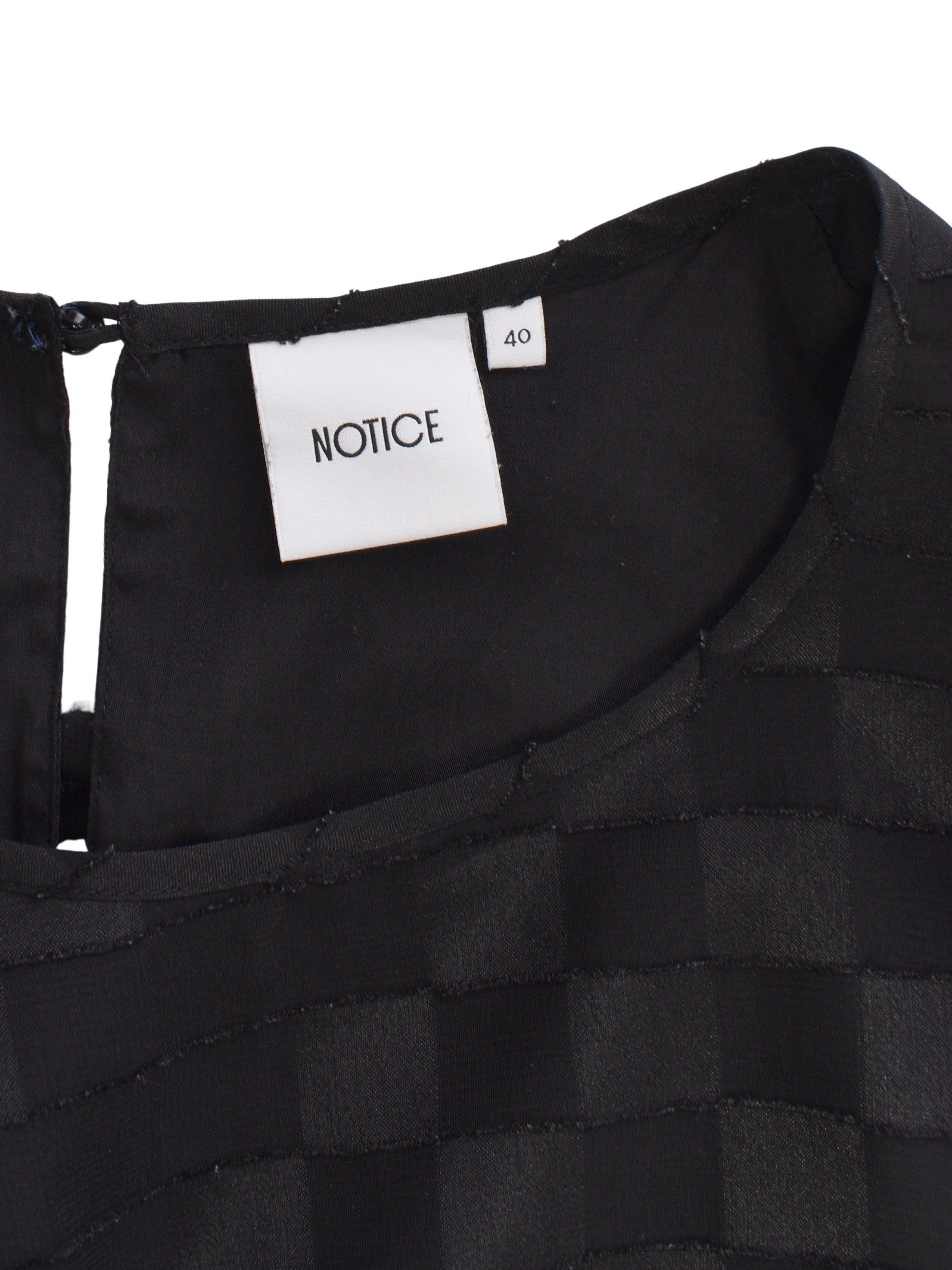 Notice Bluse - 40 / Sort / Kvinde - SassyLAB Secondhand