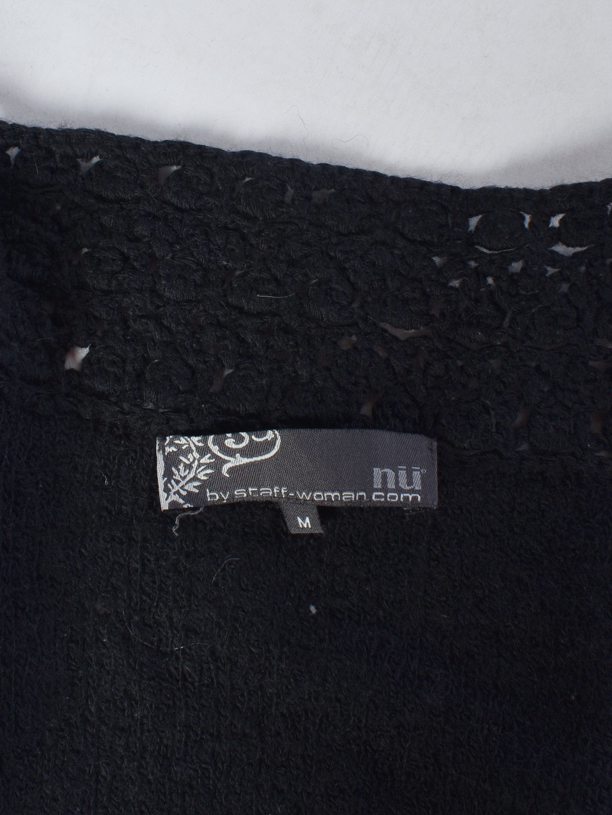 NÜ Cardigan - M / Sort / Kvinde - SassyLAB Secondhand