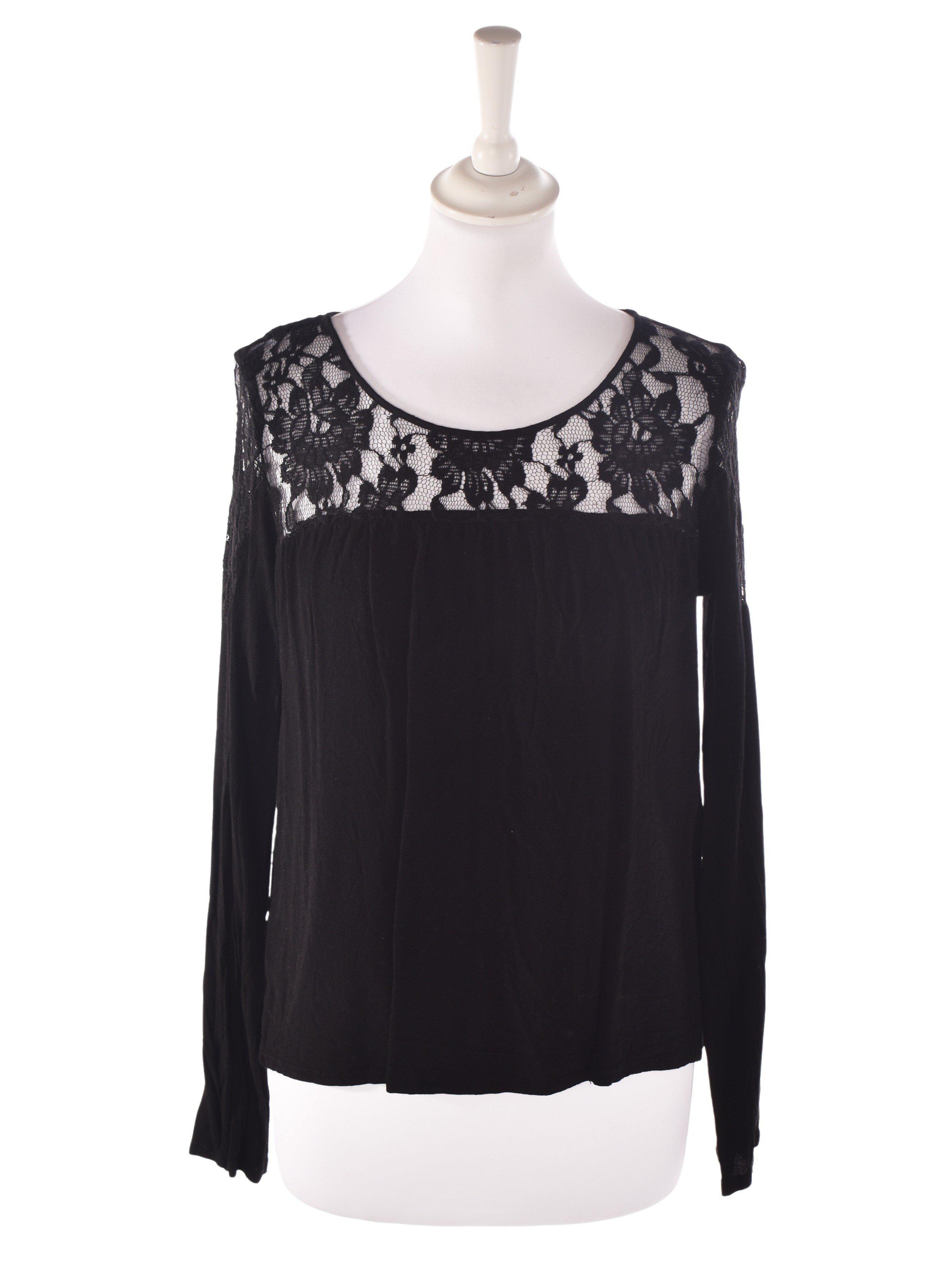 Nümph Bluse - 38 / Sort / Kvinde - SassyLAB Secondhand
