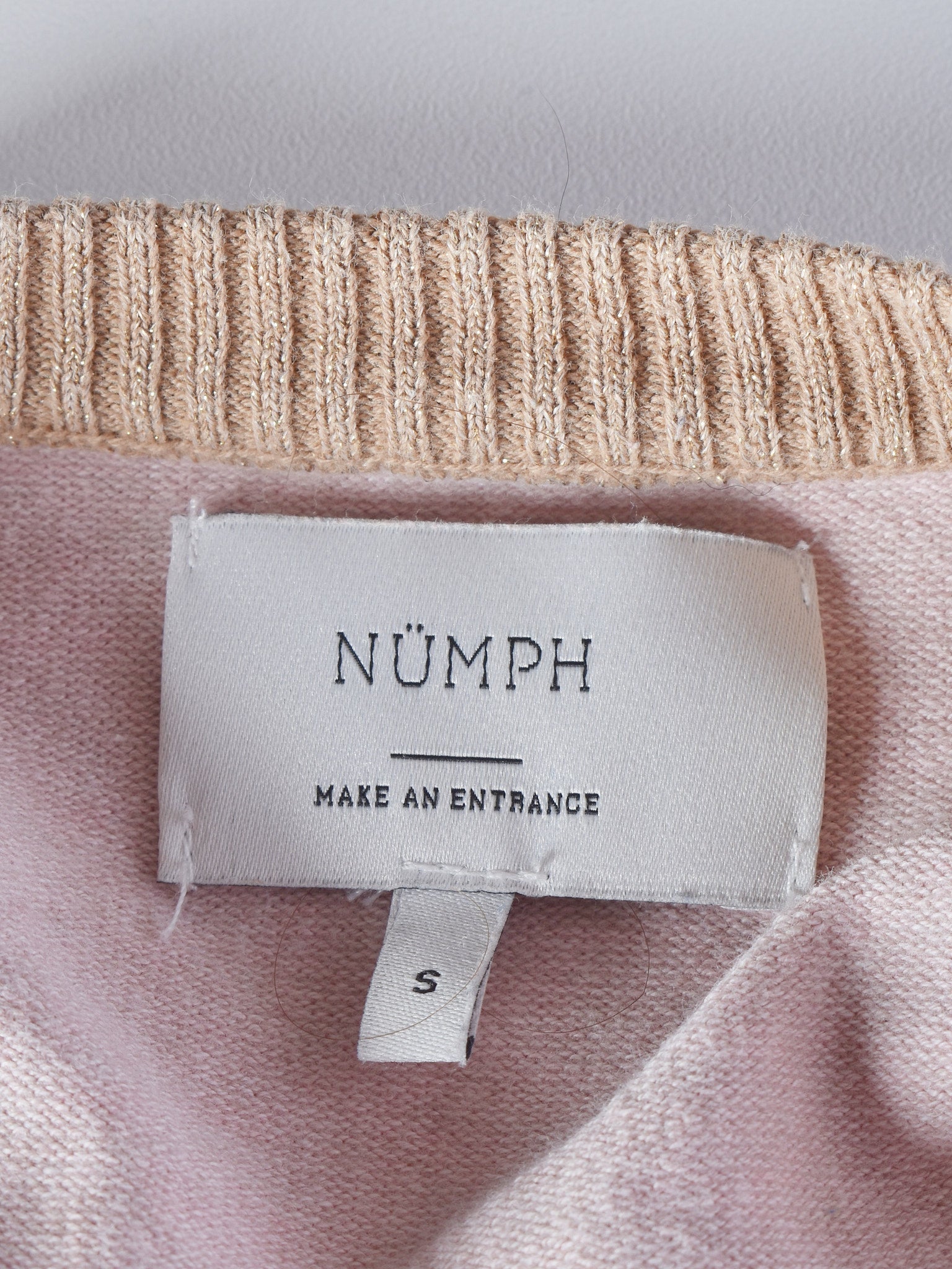 Nümph Cardigan - S / Rosa / Kvinde - SassyLAB Secondhand